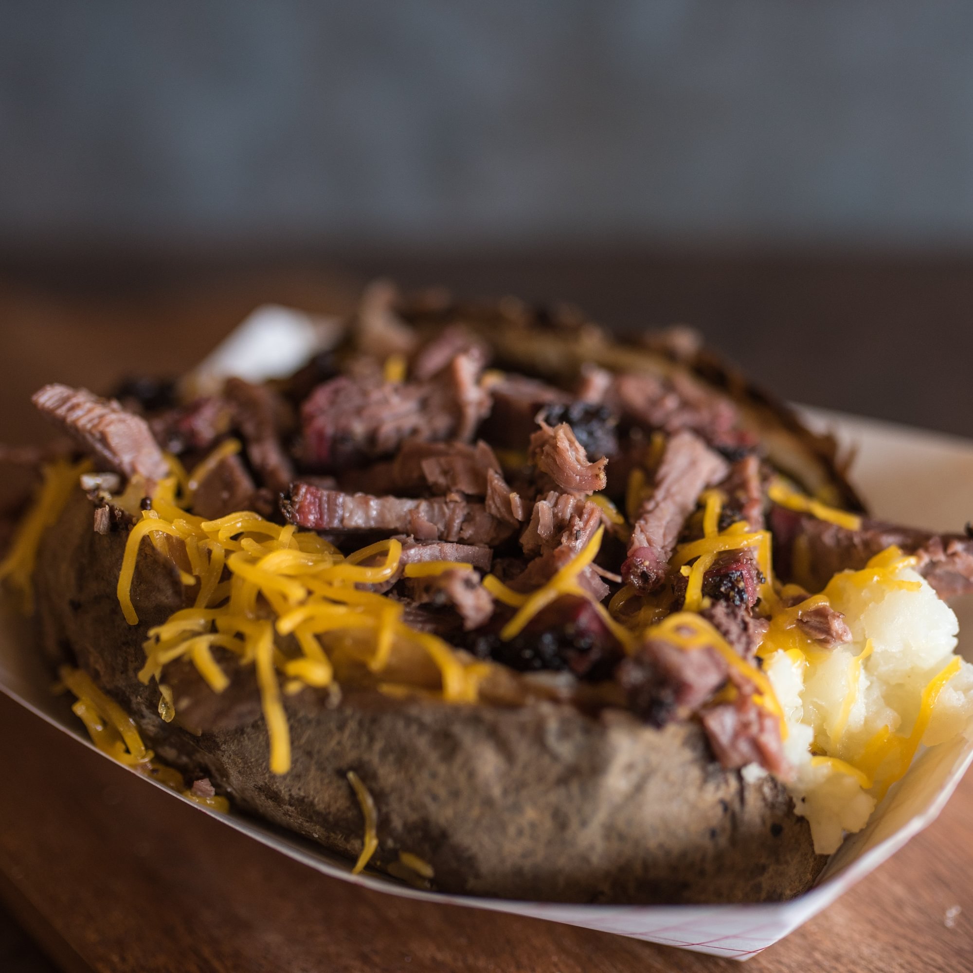 BBQ Loaded Baked Potato