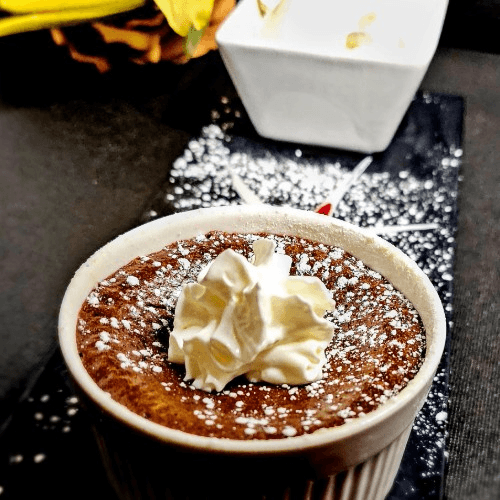 Chocolate Lava Cake & Vanilla Gelato