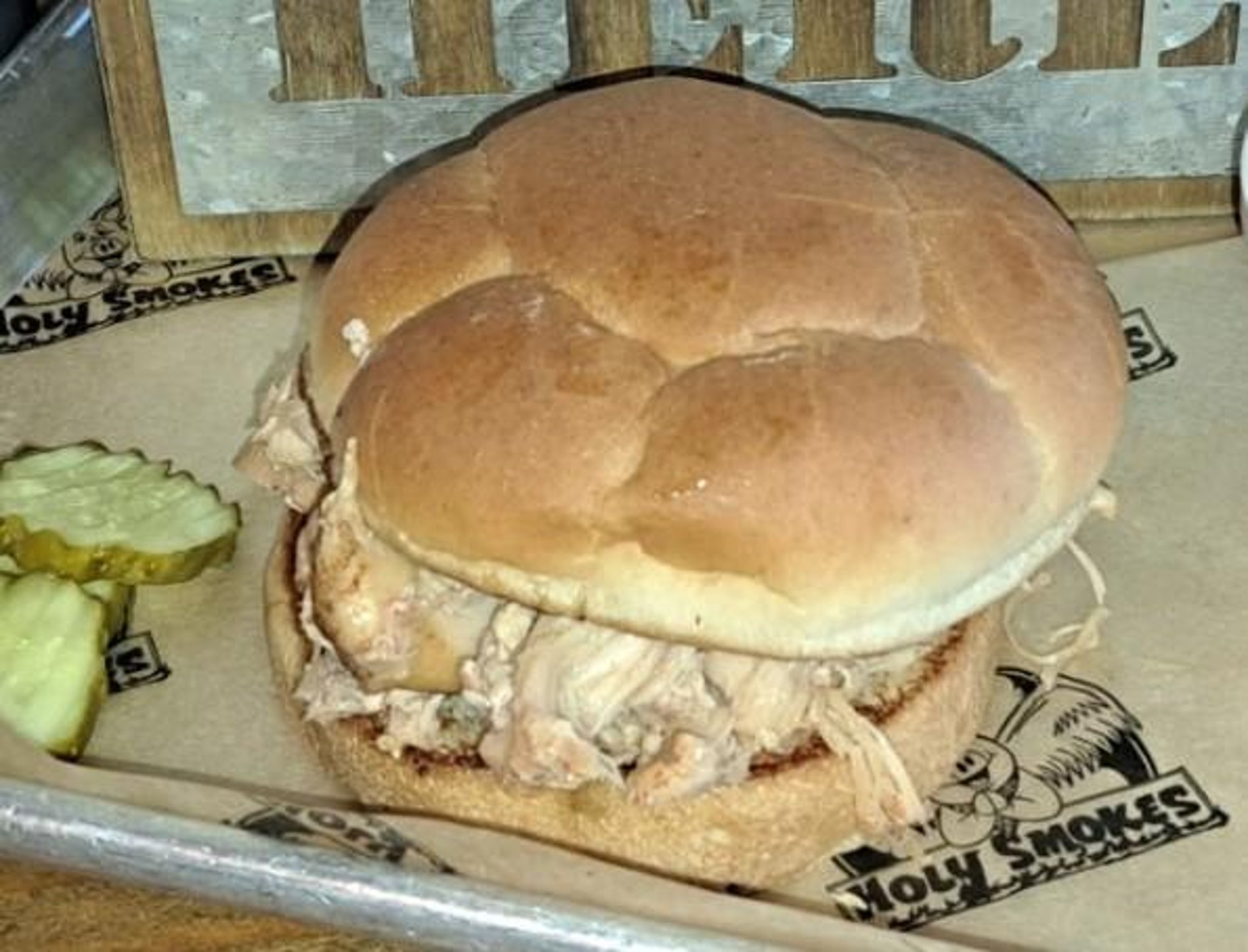 Pulled Chicken Sandwich