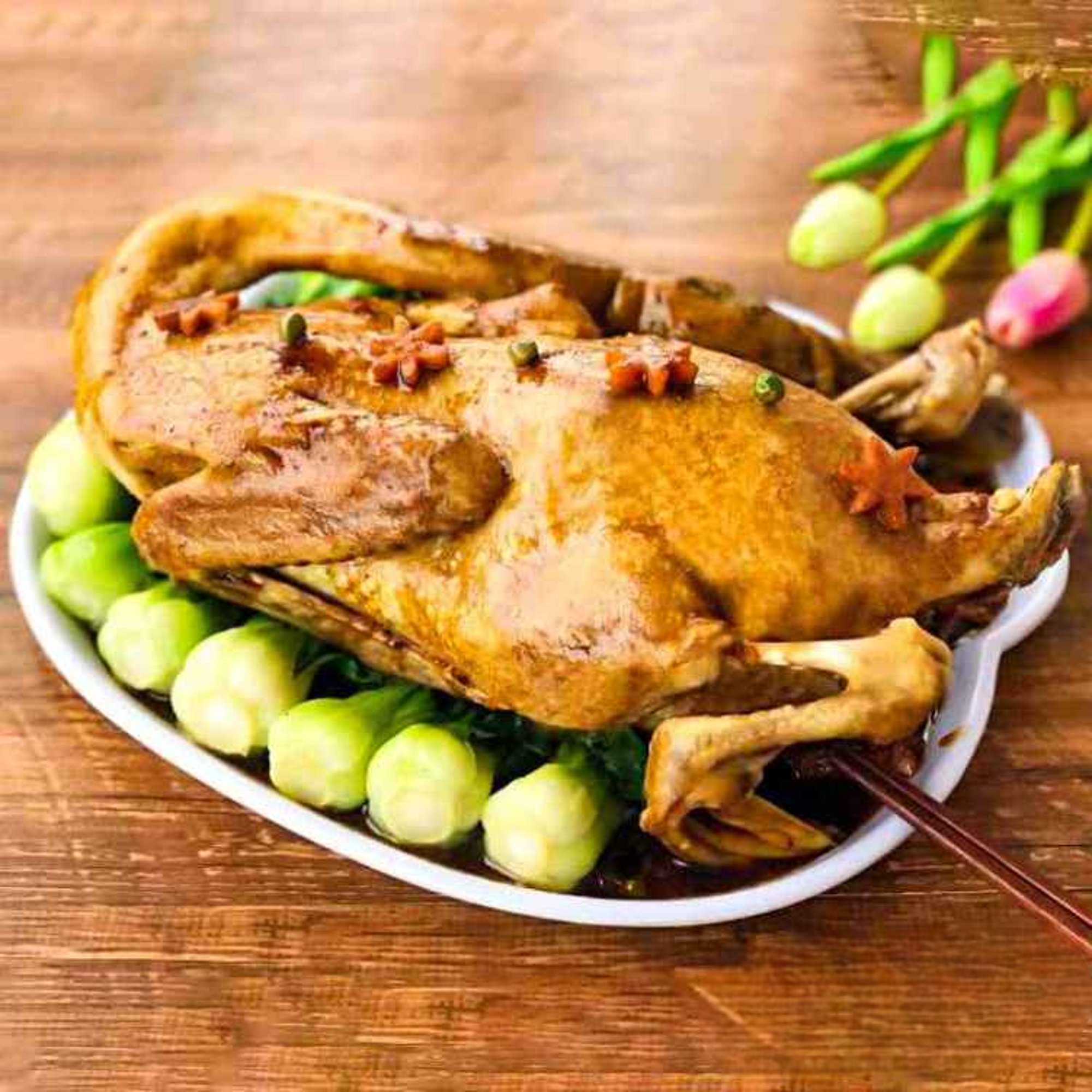 CK15. 八珍扒鴨/Braised Duck w. Eight Delight Poultry