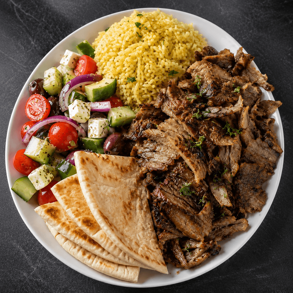 Beef Shawarma Plate