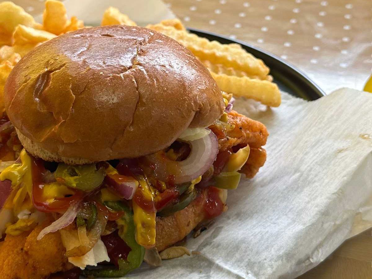 Catfish Grilled Burger