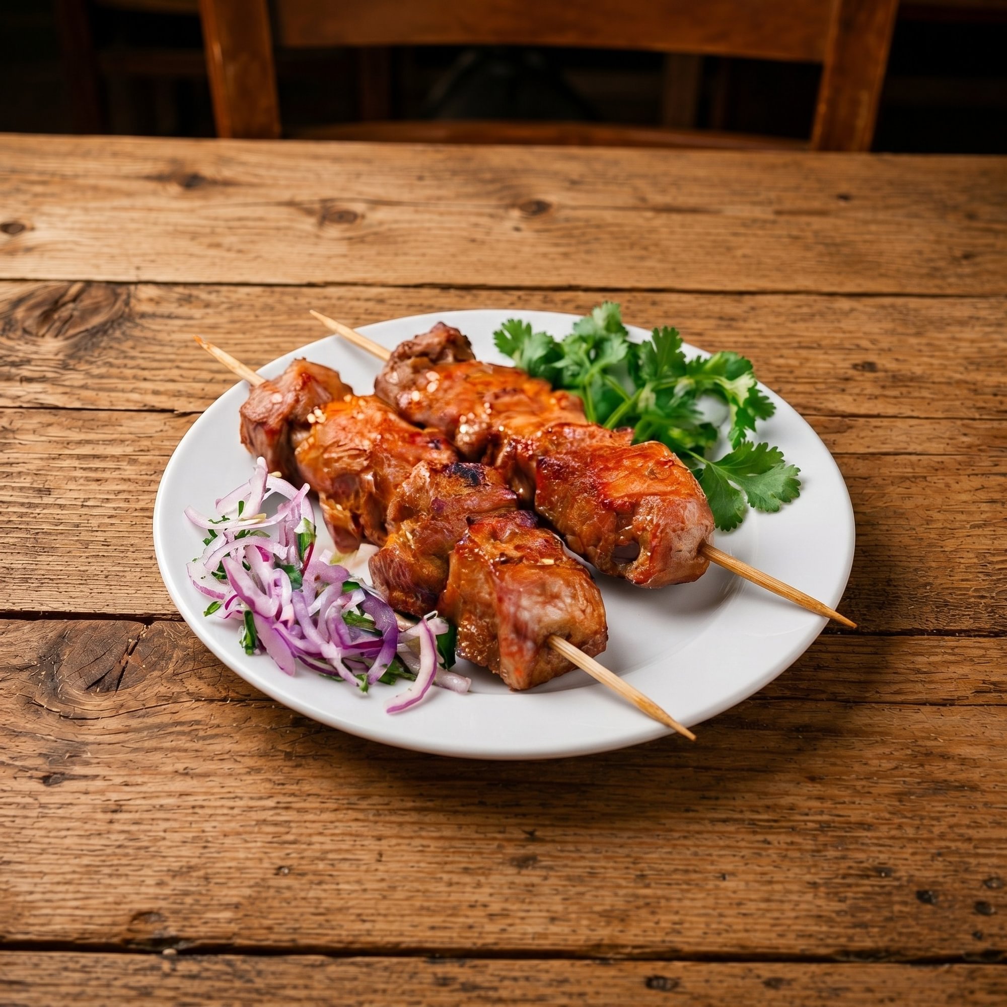 Beef Shish Kebab Plate
