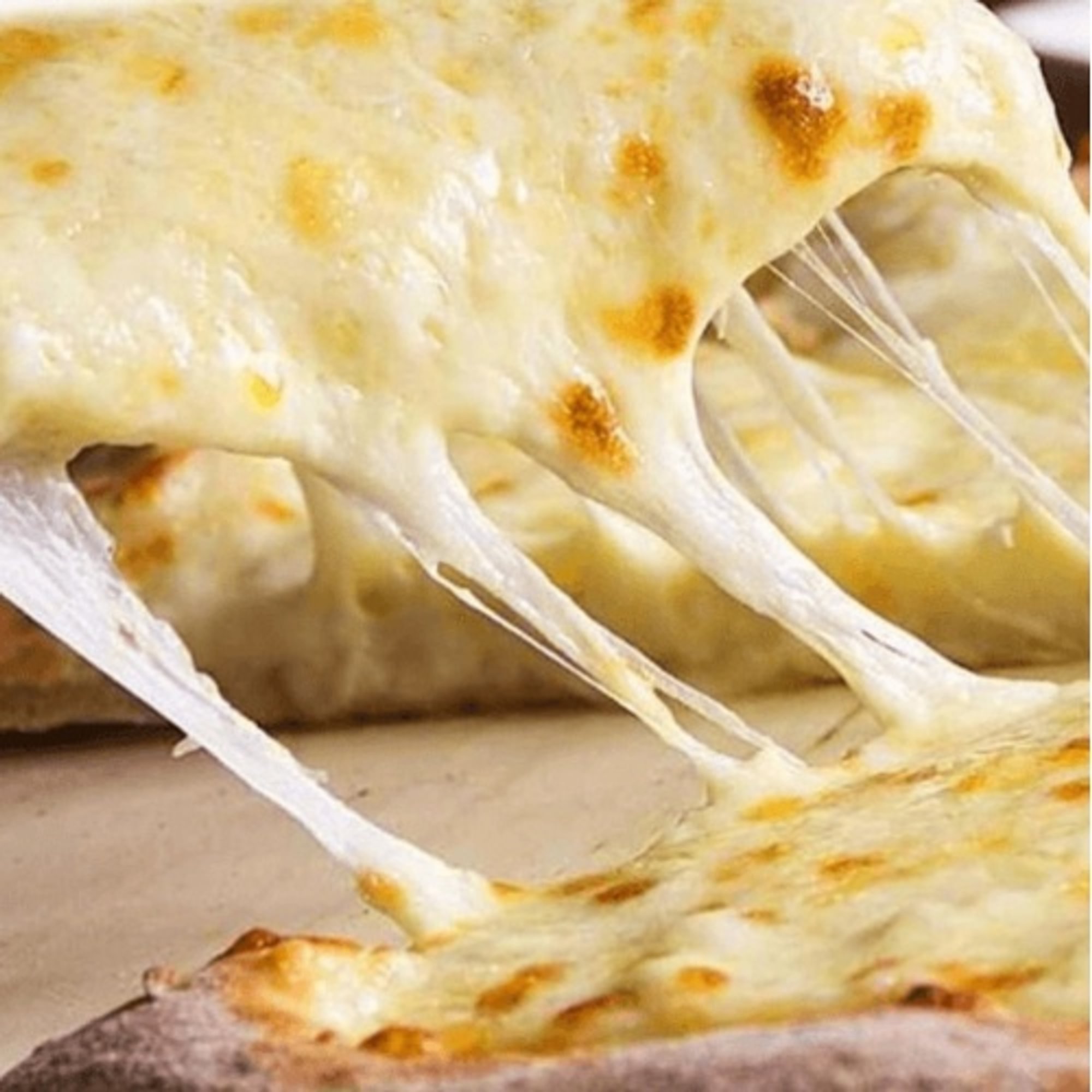 12" Cheesy White Pizza