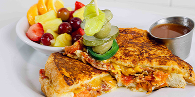 Bloody Mary Grilled Cheese Sandwich