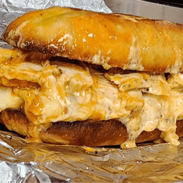Buffalo Chicken Bacon Ranch Sandwich