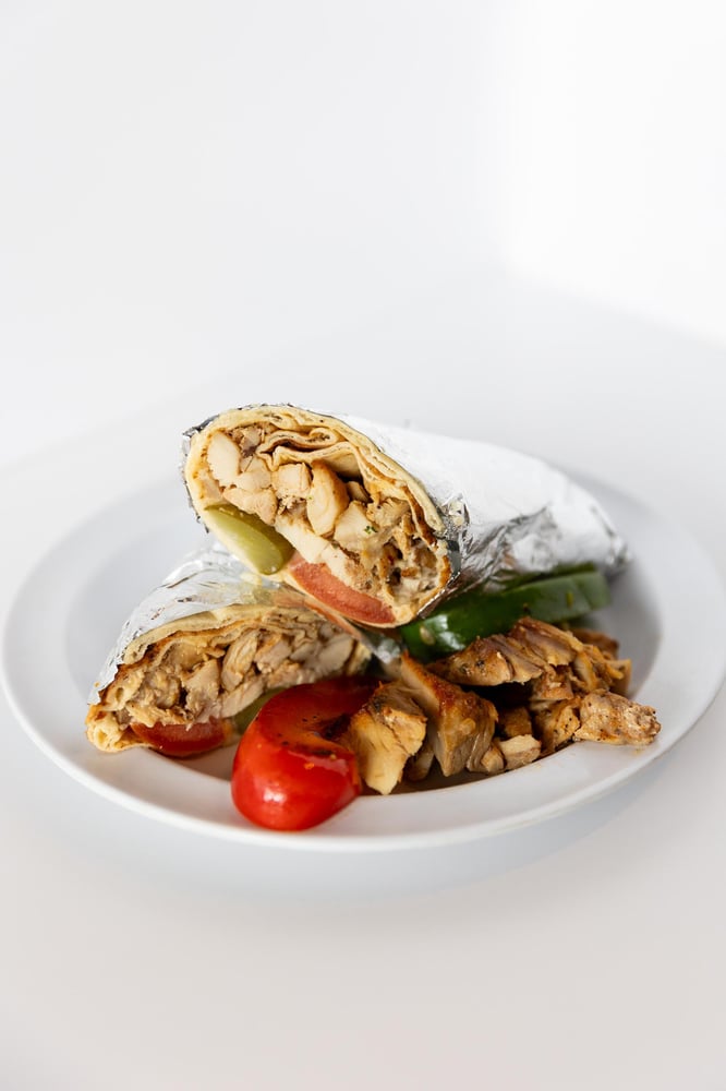 Chicken Kabob Wrap