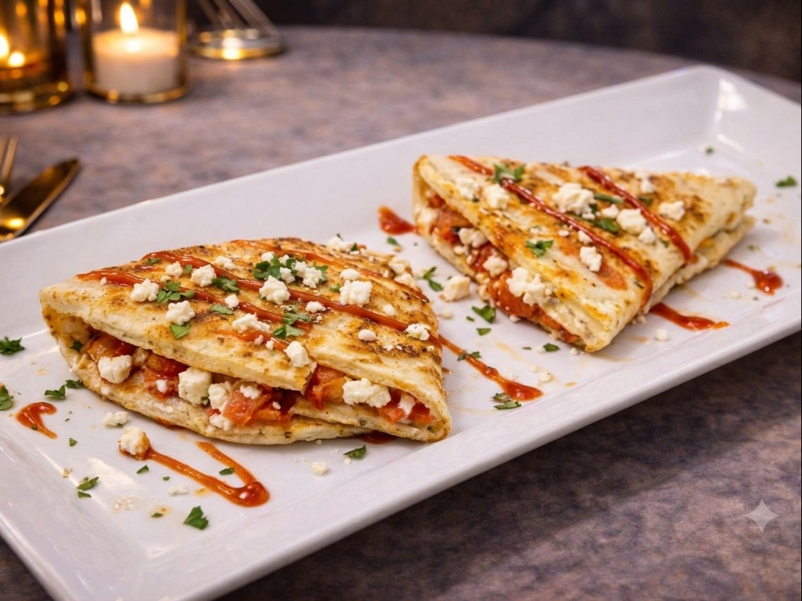 Grilled Feta Bread