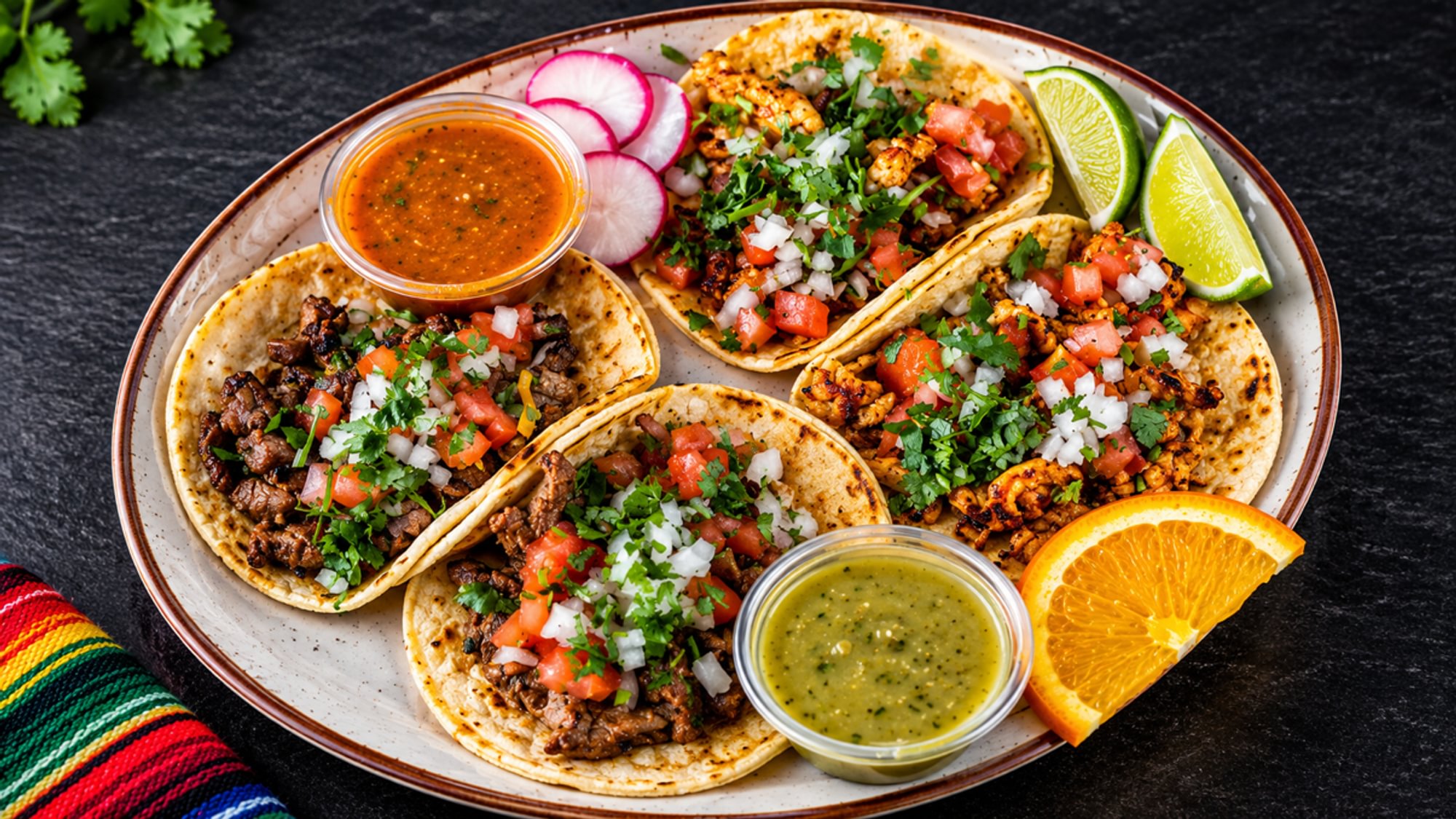 3.Chicken Tacos