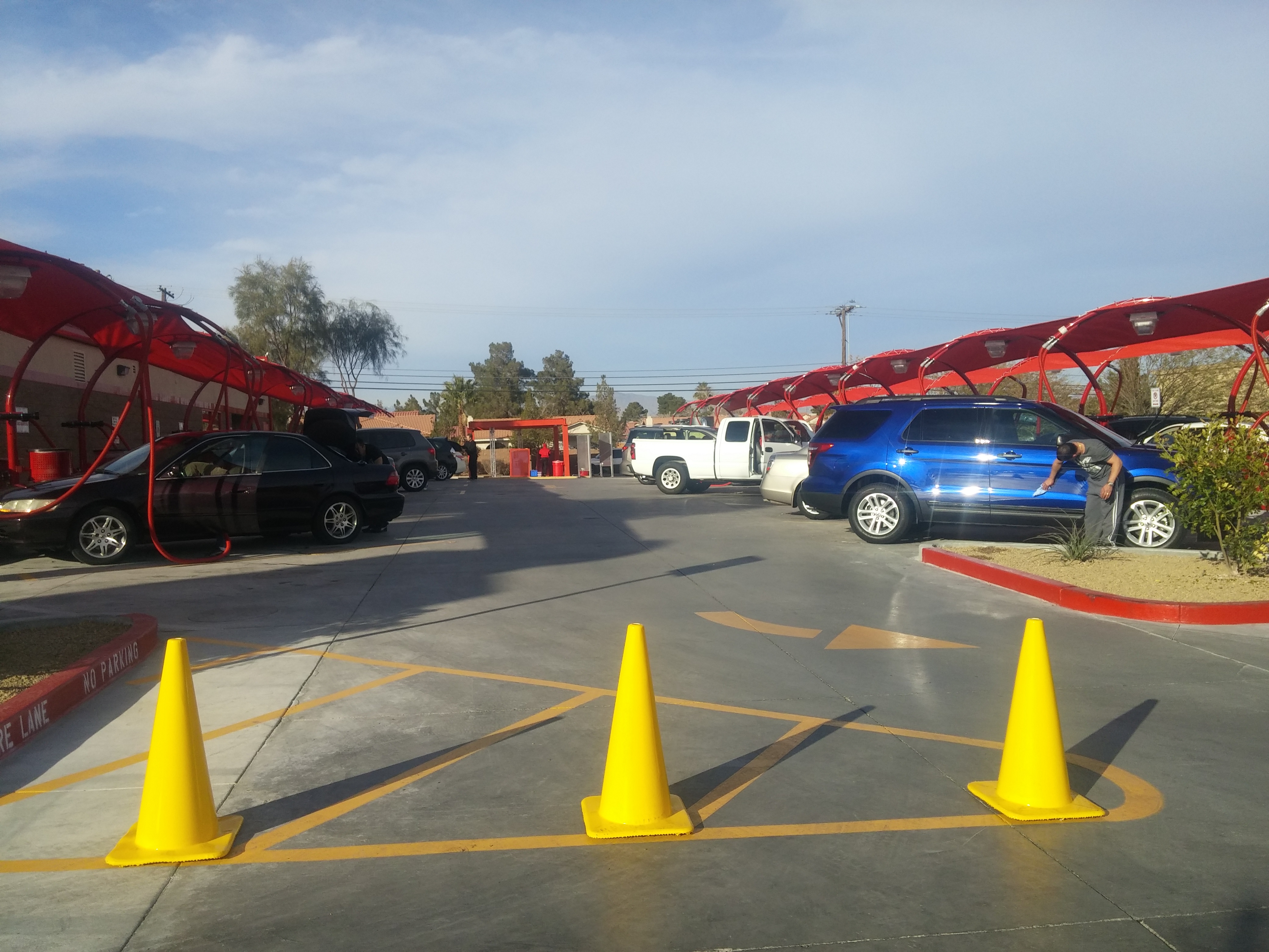 Upper Image Car Wash Photo