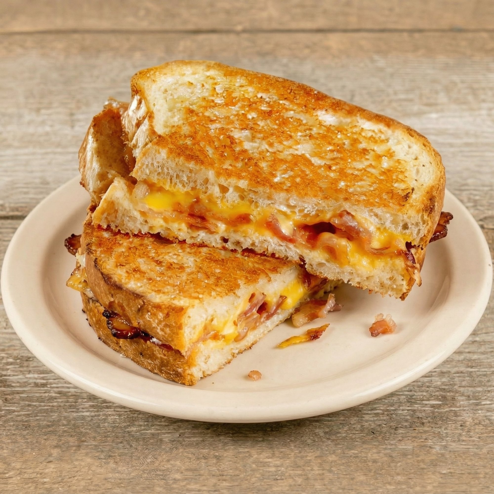 Grilled Cheese with Bacon