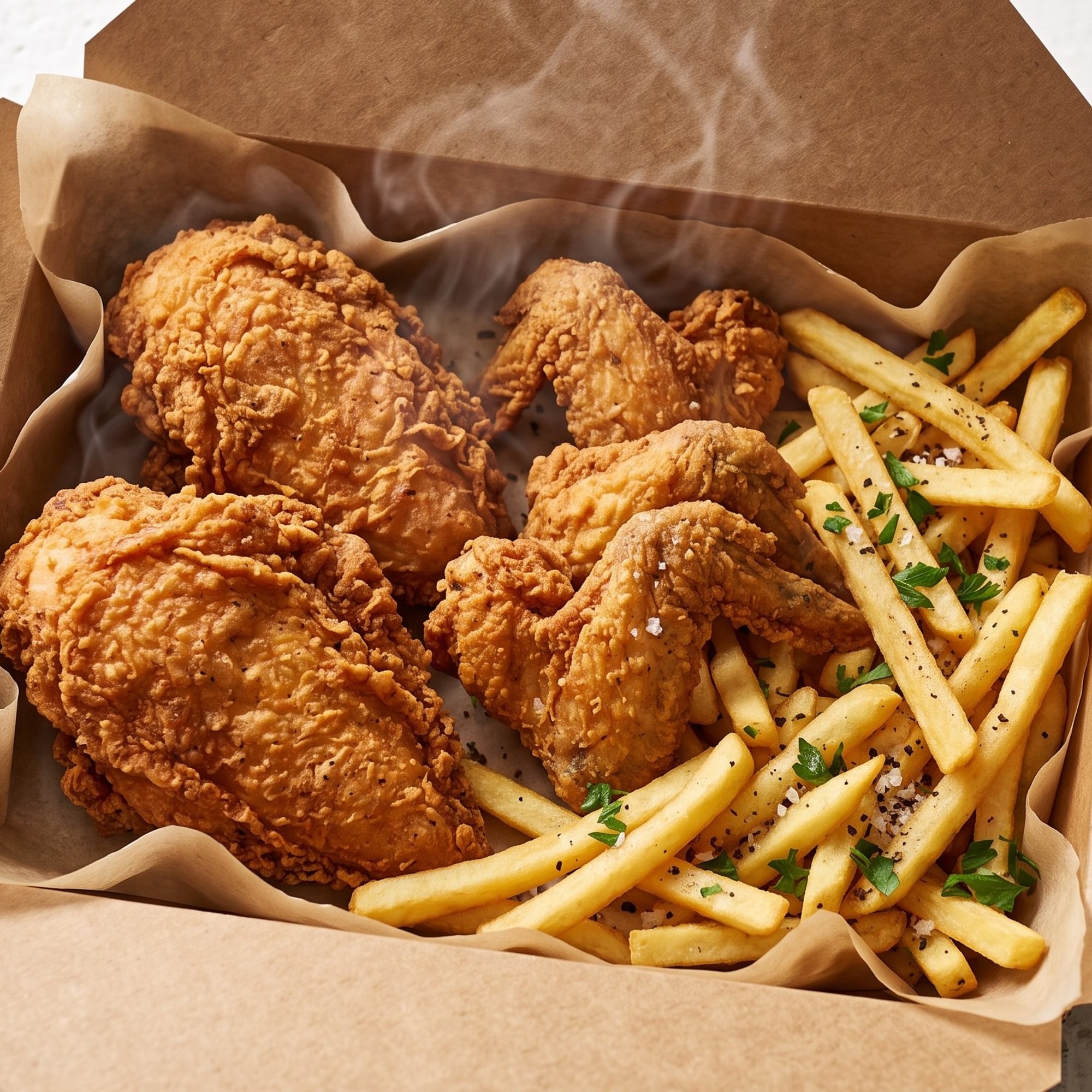 4 Pc Breast & Wing