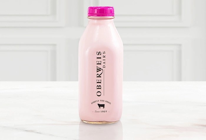 Organic Strawberry Milk Quart