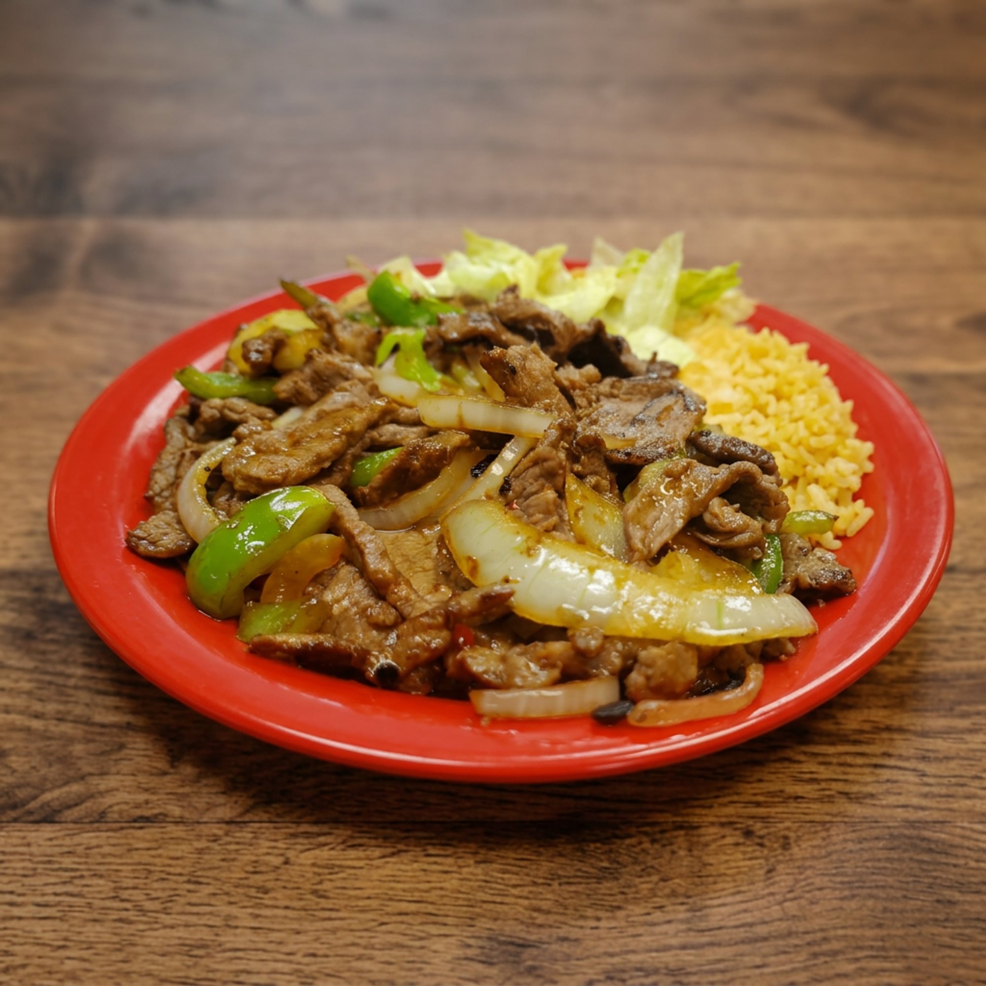 Fajitas de Res o Pollo