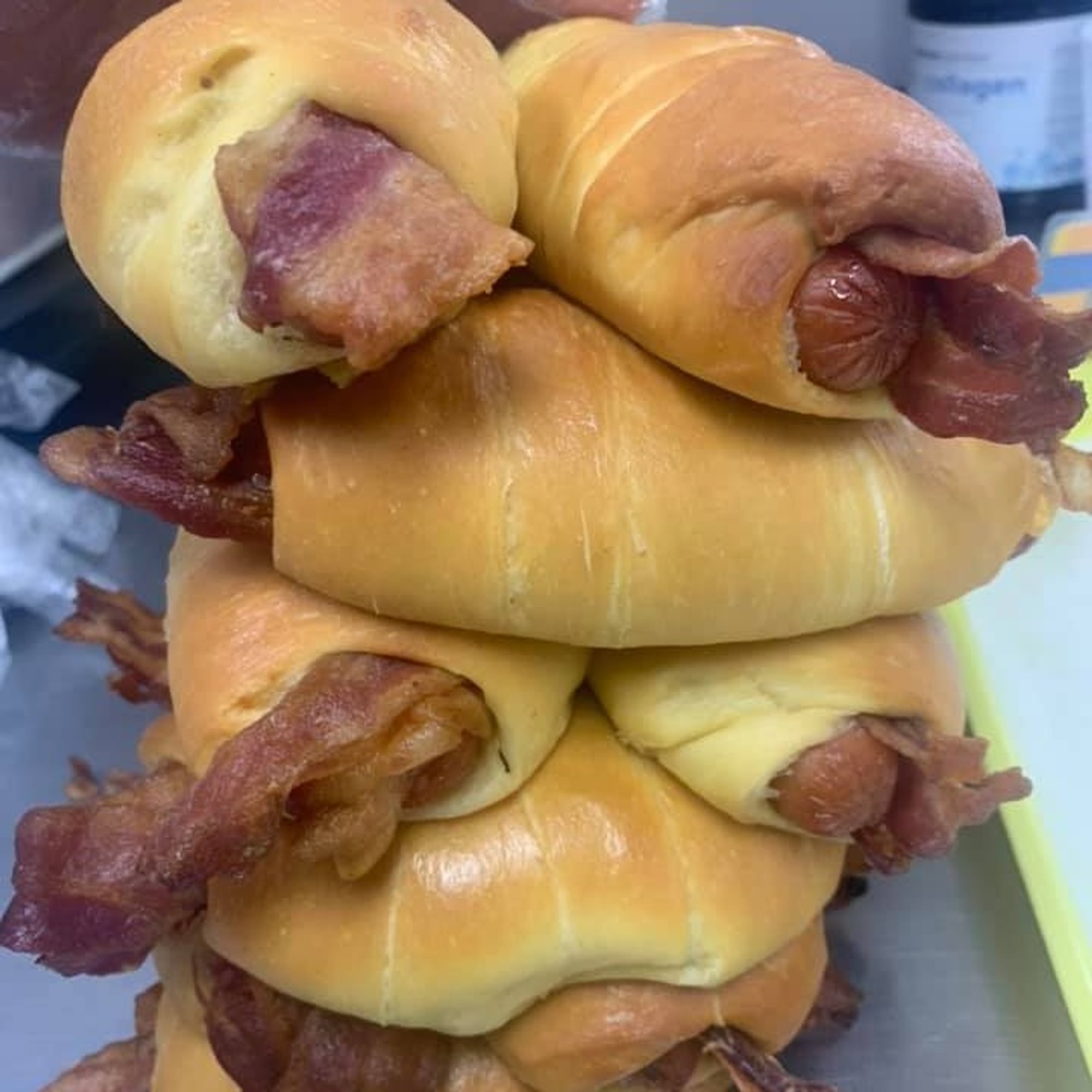 Sausage, Bacon & Cheese Kolache