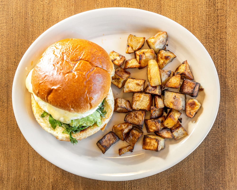 Mexican Egg Burger