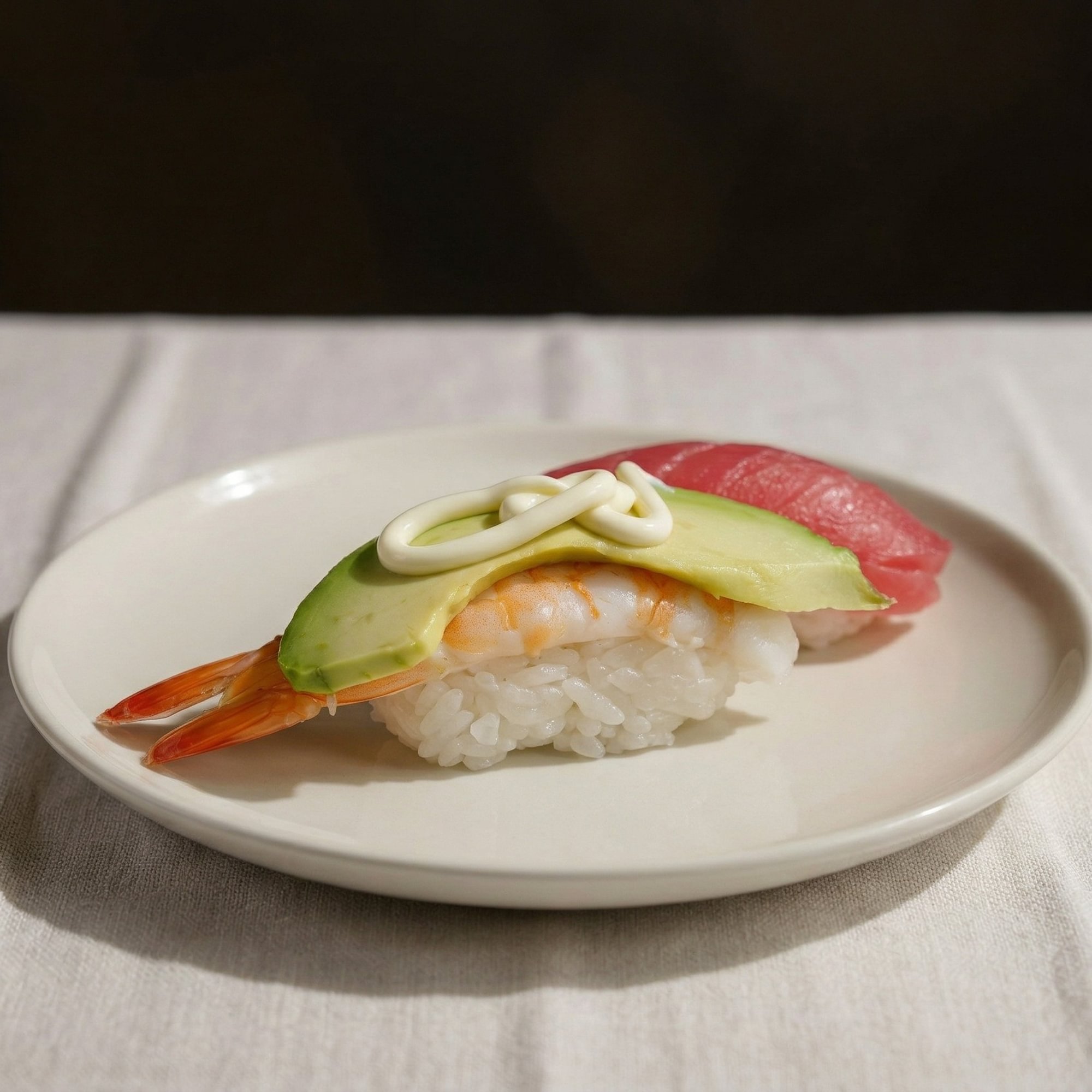 Shrimp Avocado Mayo Sushi