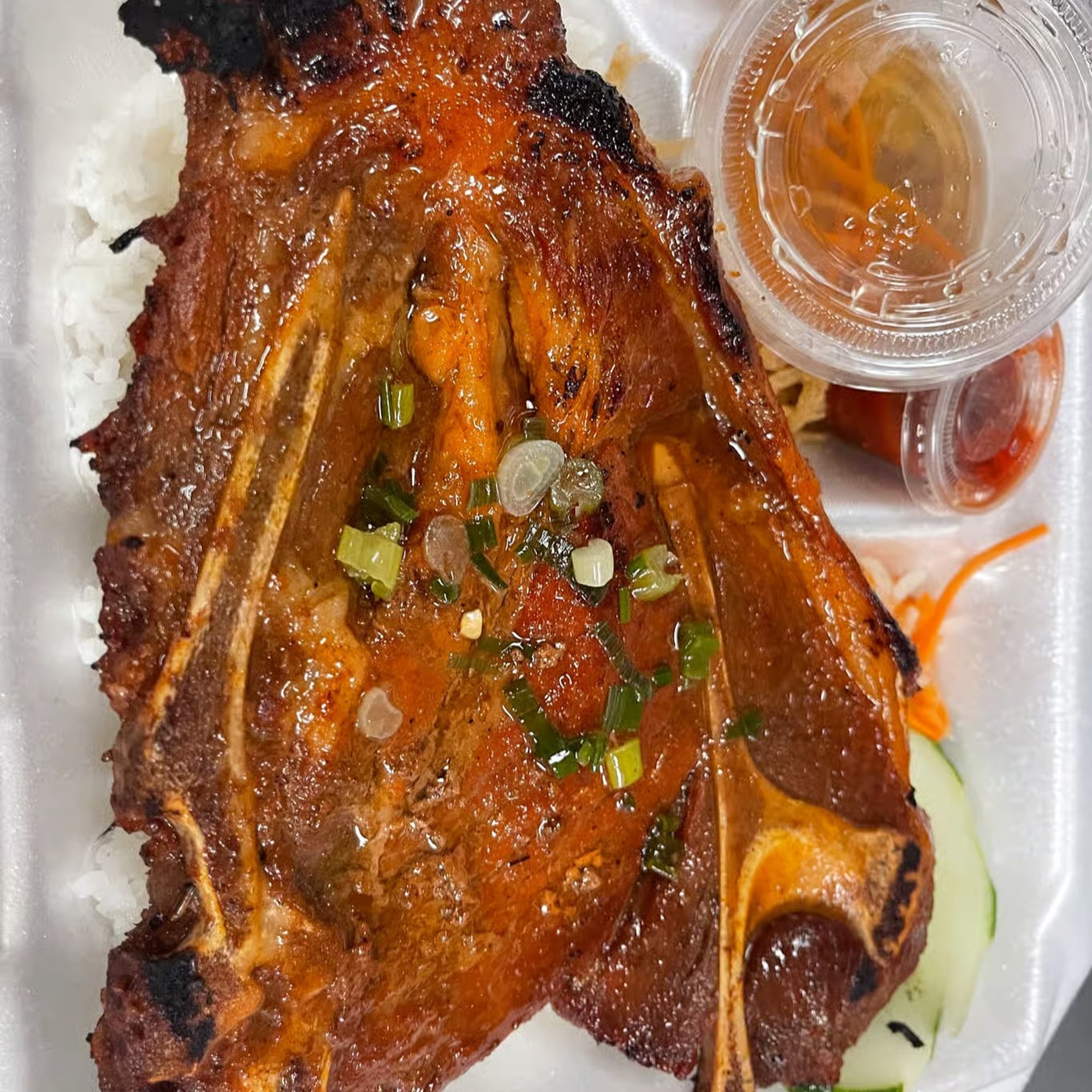 64. Cơm Tấm Thịt Nướng- Grilled Pork Chop