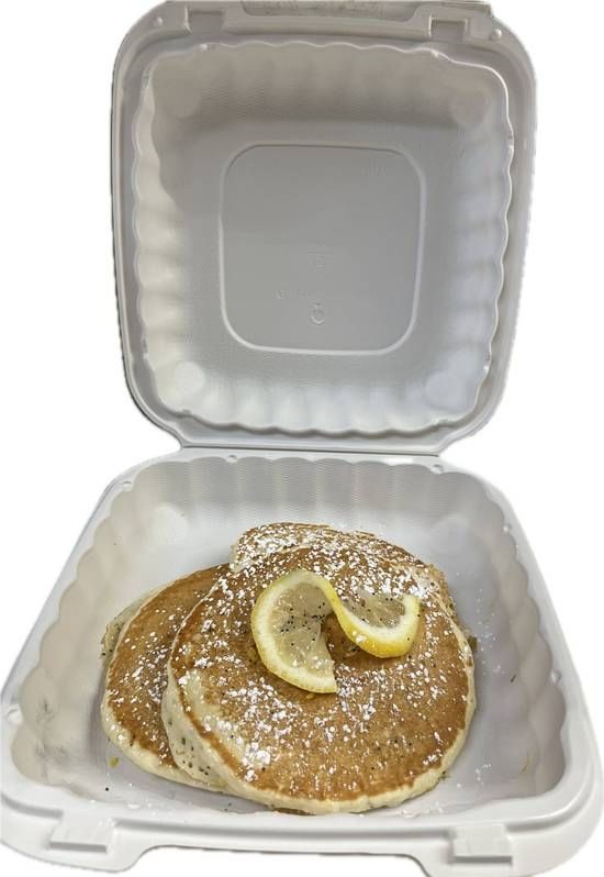 Lemon Poppy Pancakes