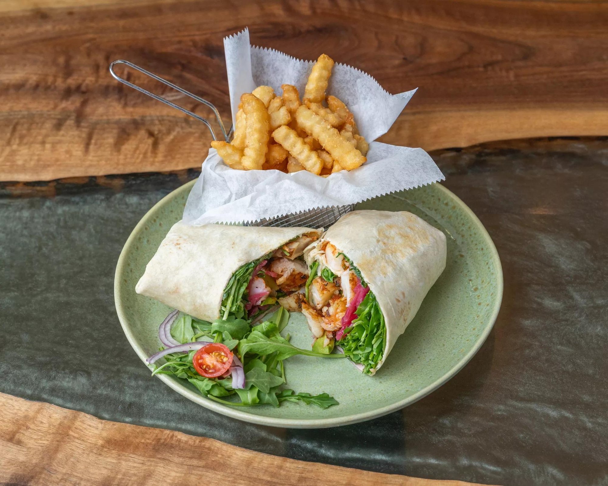 Grilled Shrimp Wrap