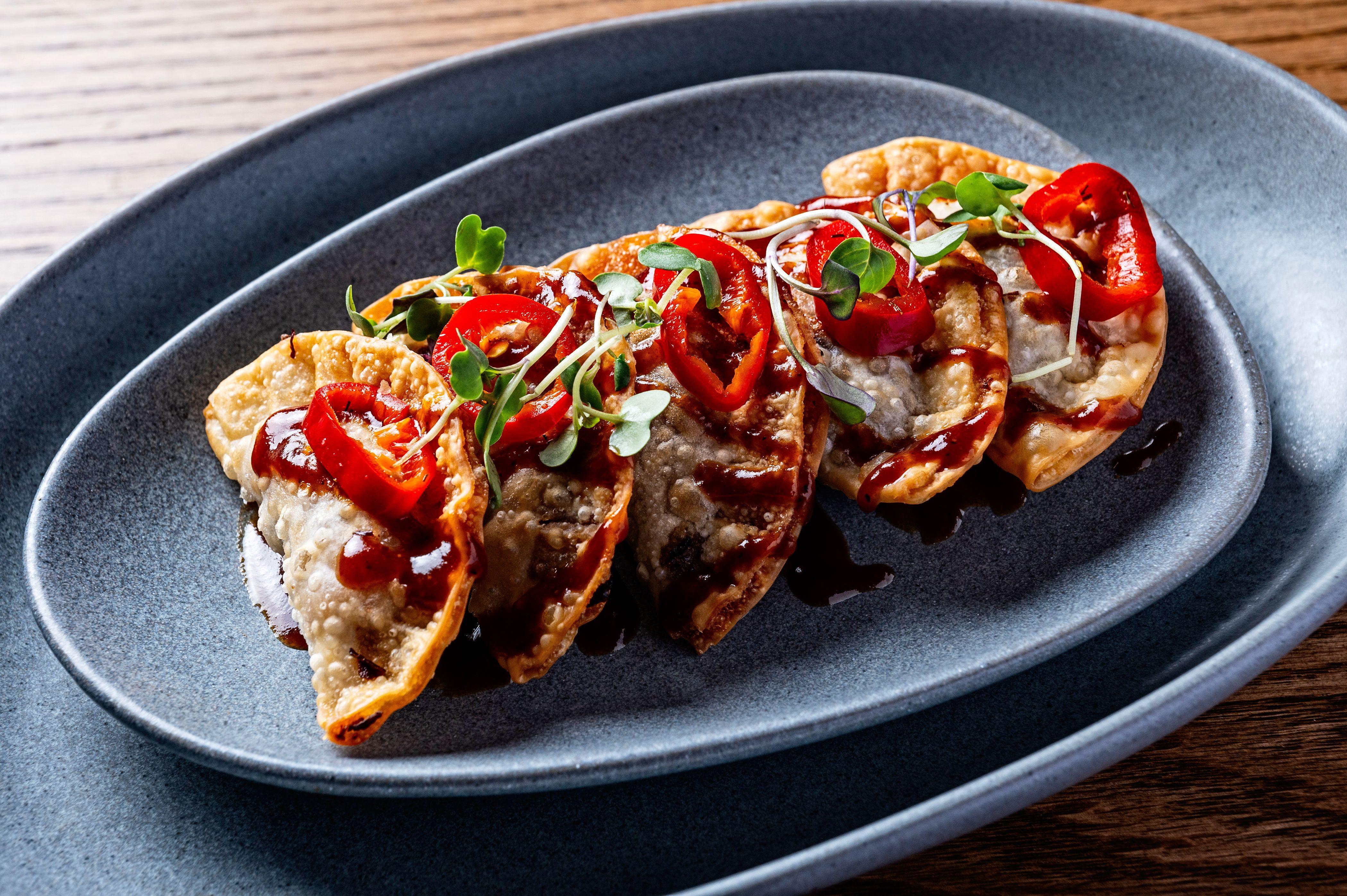 Crisp Brisket Dumplings