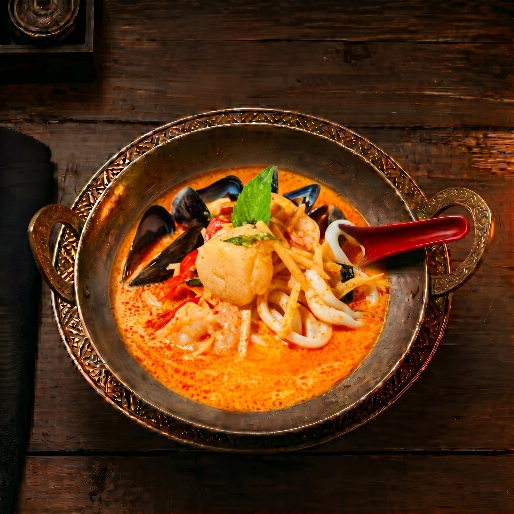 Seafood Red Curry