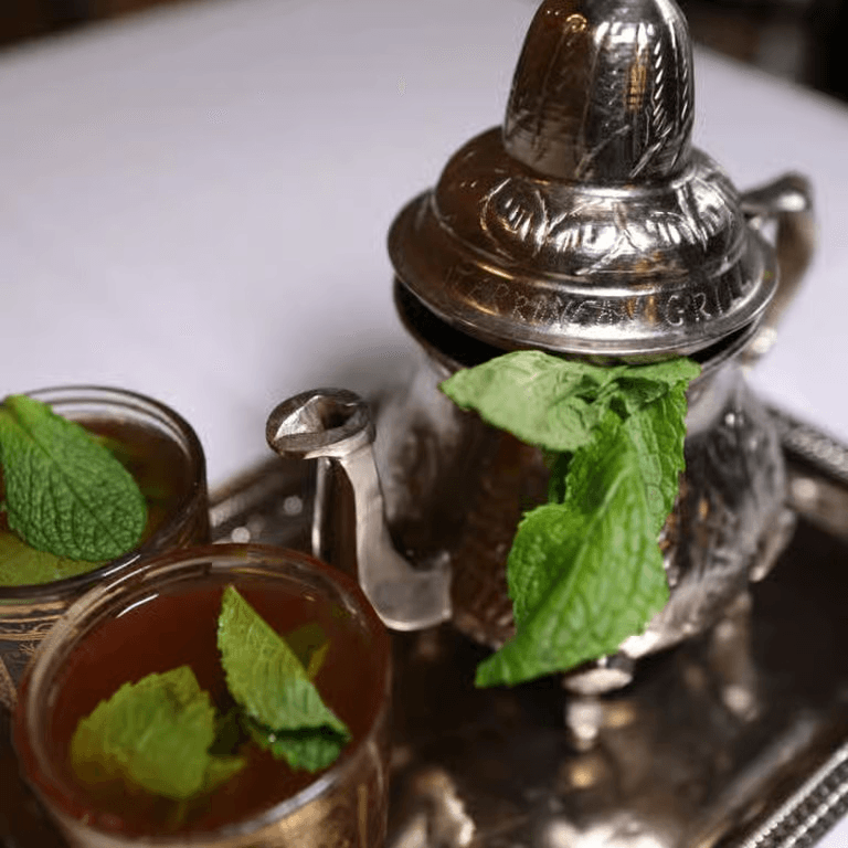 Hot Mint Tea