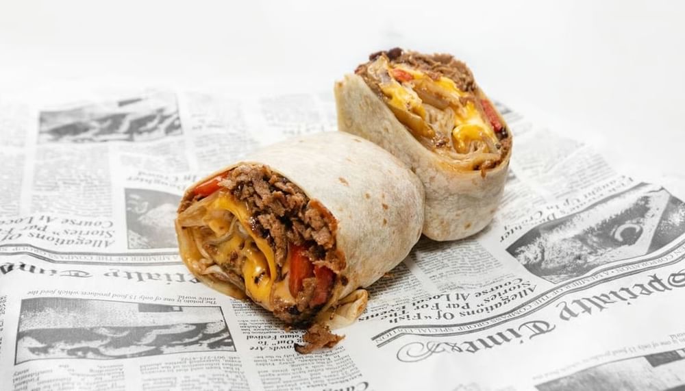 Cheese Steak Wrap