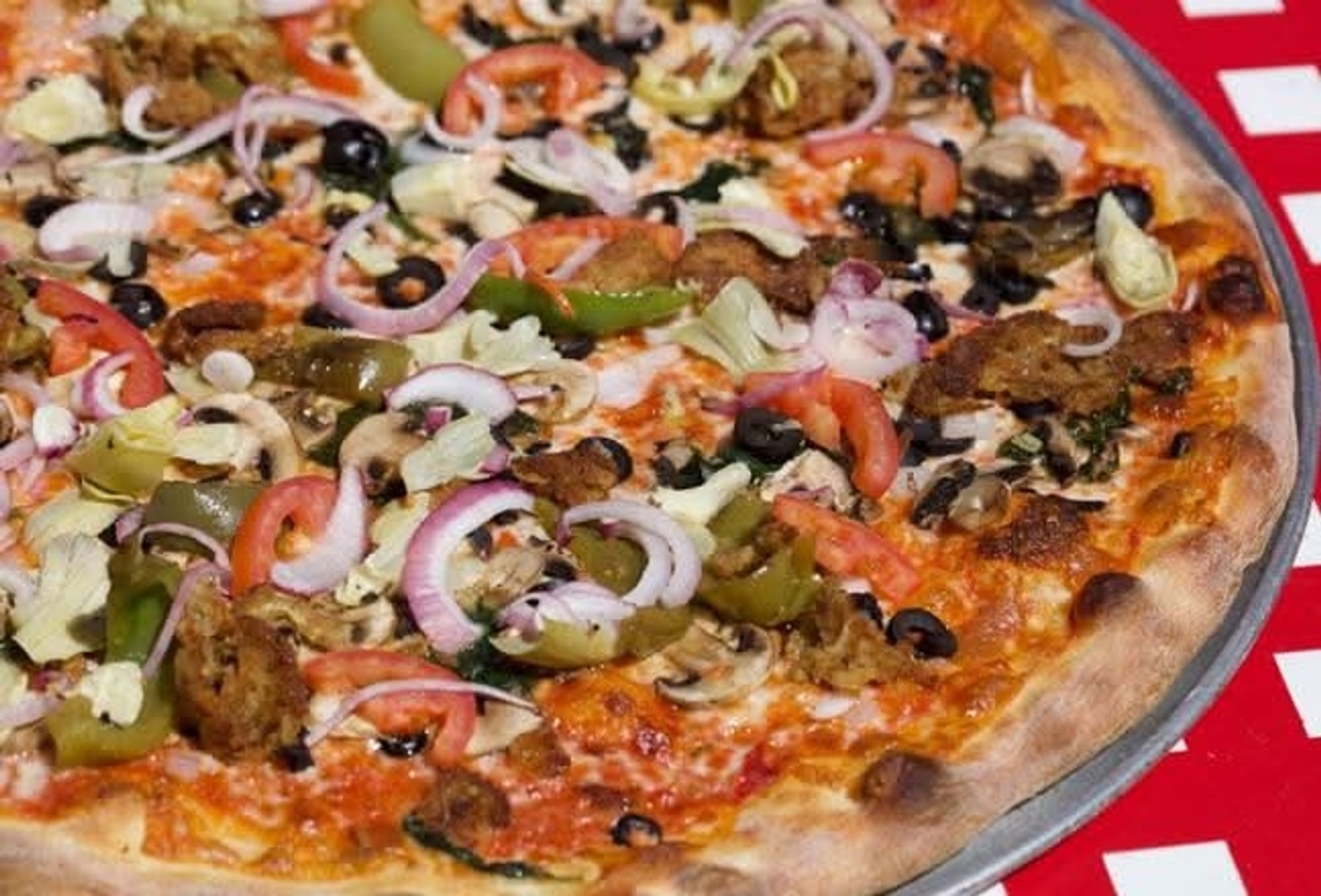 Vegetarian Pizza (No Cheese)