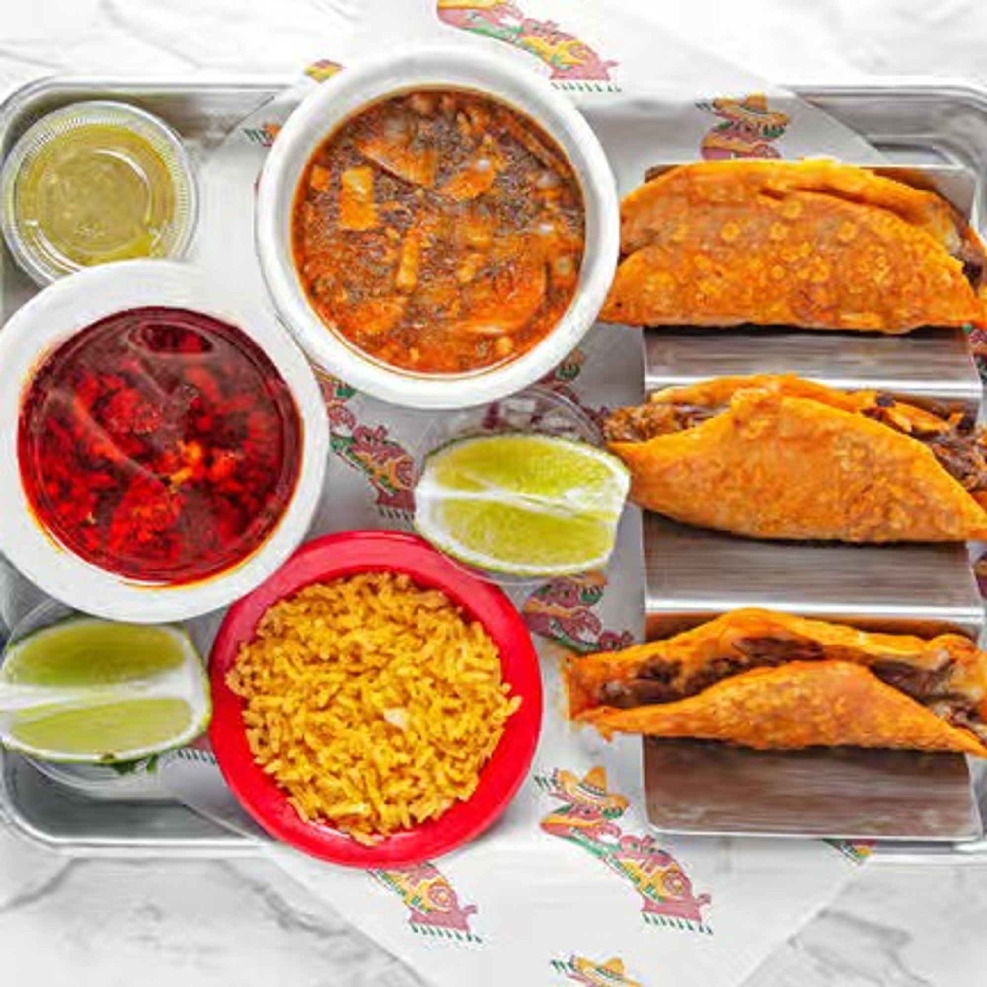 Birria Tacos Plate