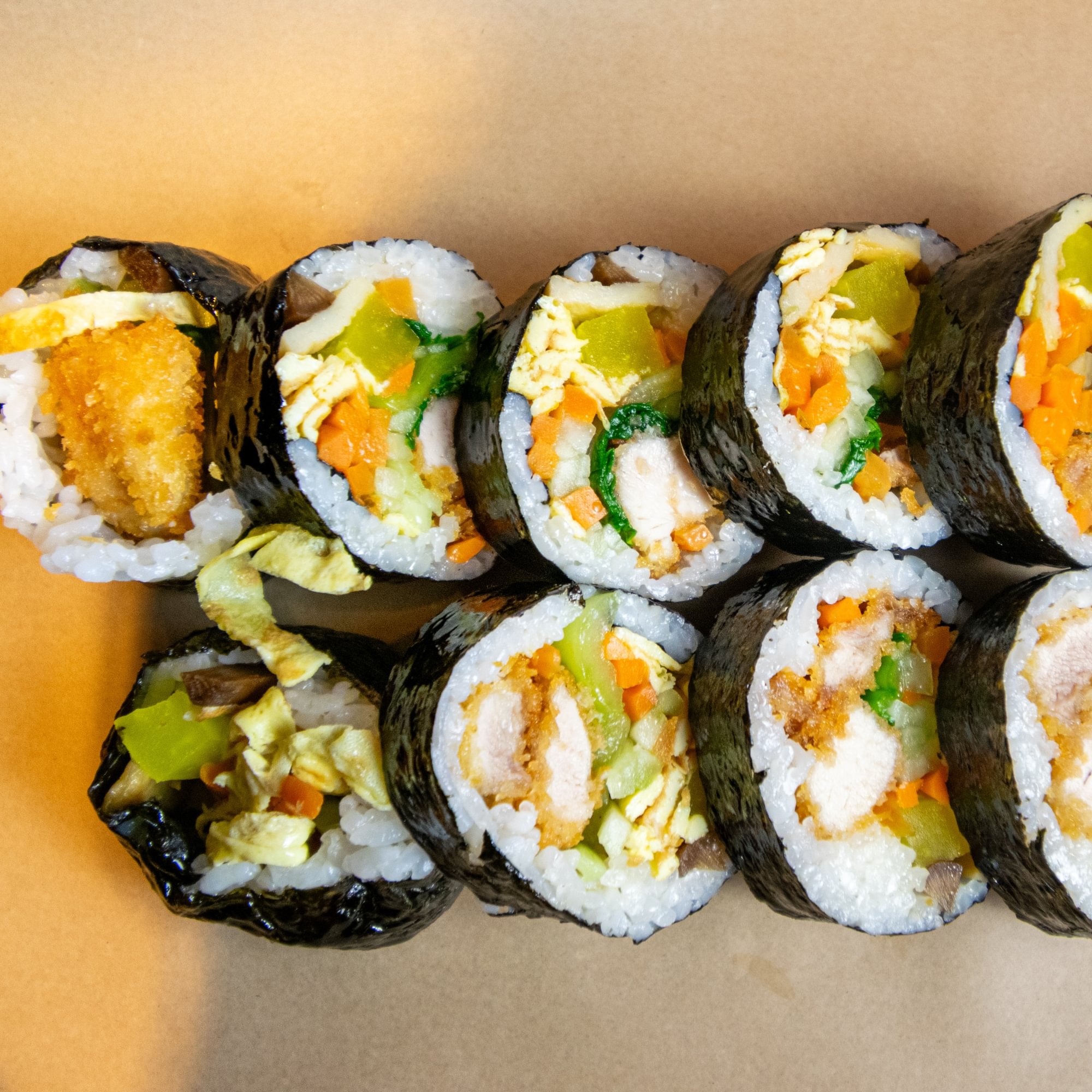 Chicken Katsu Gimbap