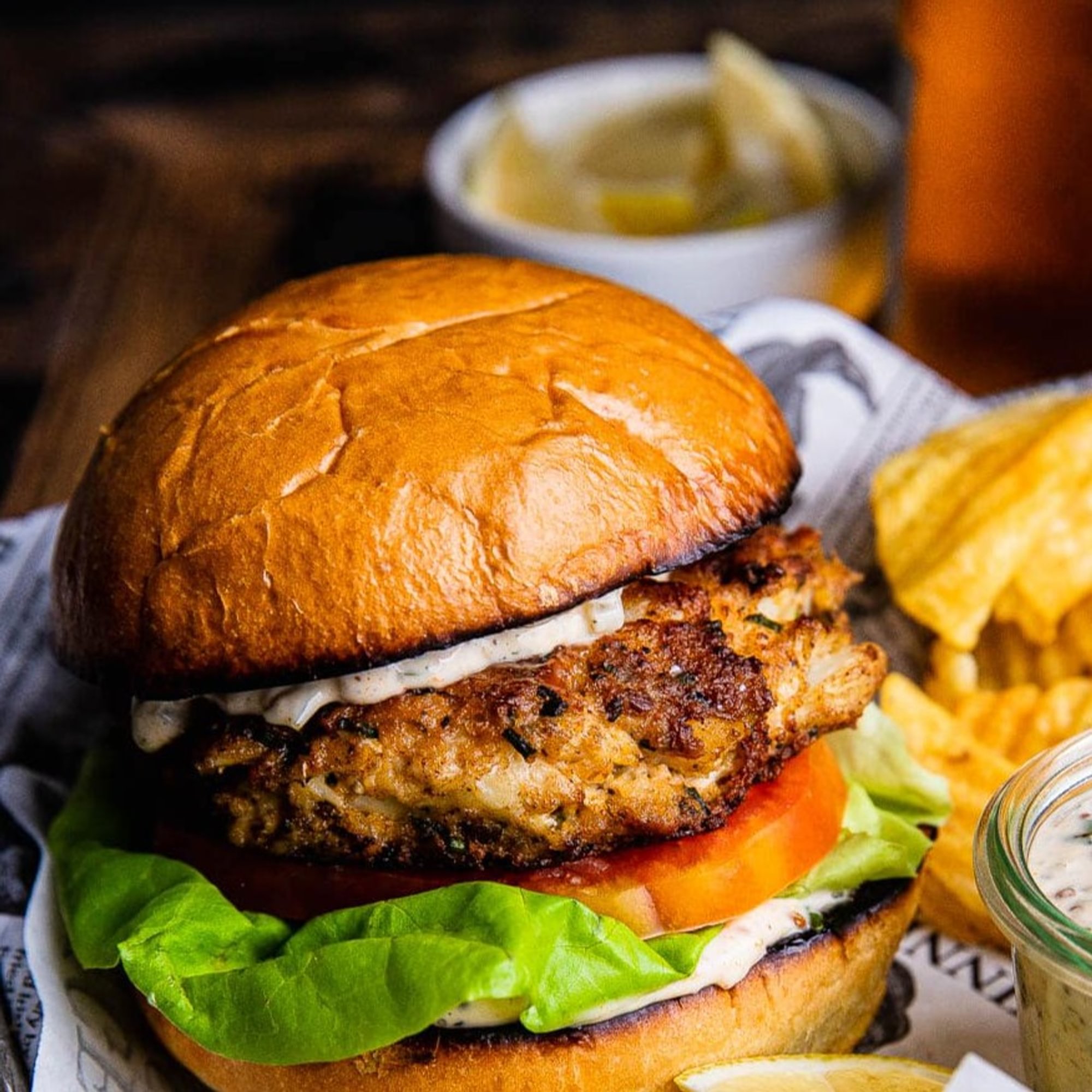 Crabcake Sandwich