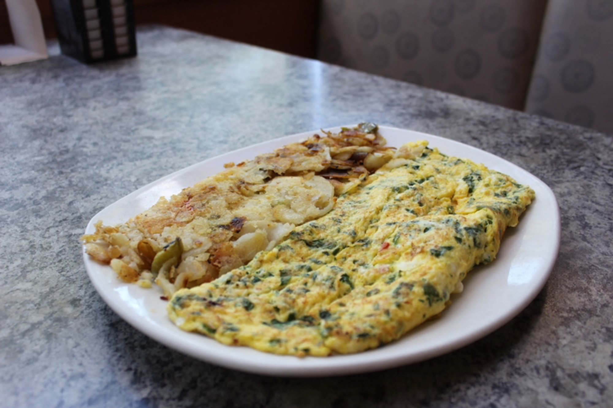 Almost Famous Greek Omelette