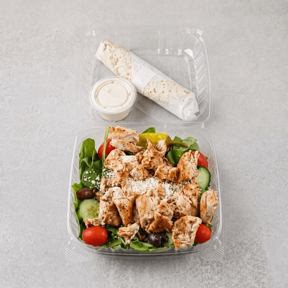 Grilled Chicken Greek Salad