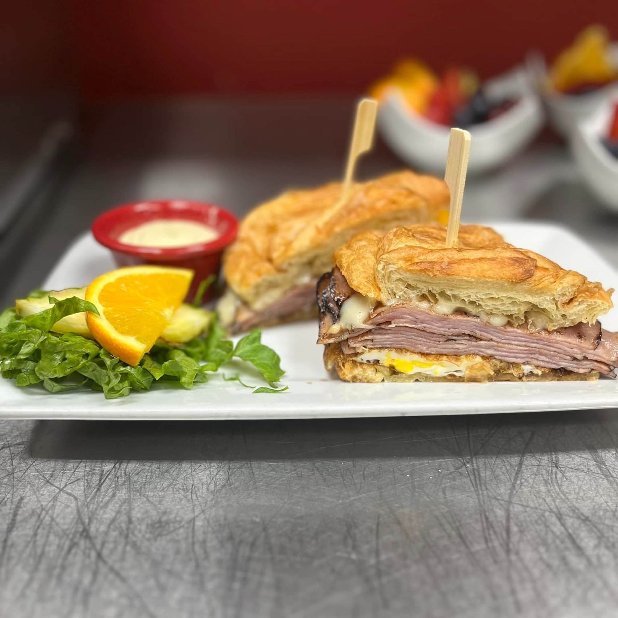 Turkey & Bacon Croissandwich