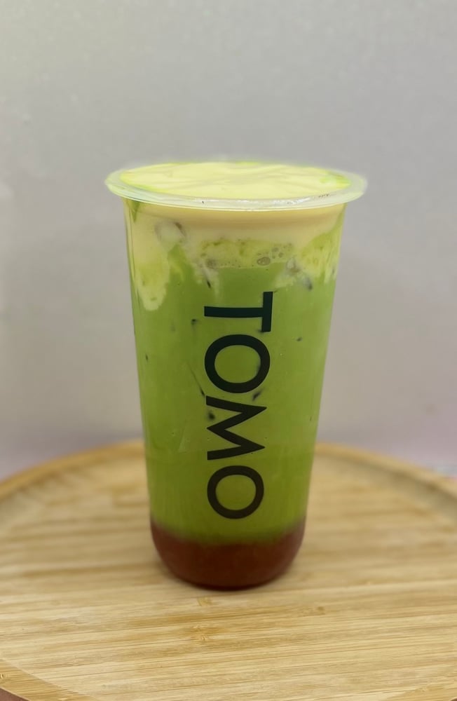 Strawberry Banana Matcha Bliss