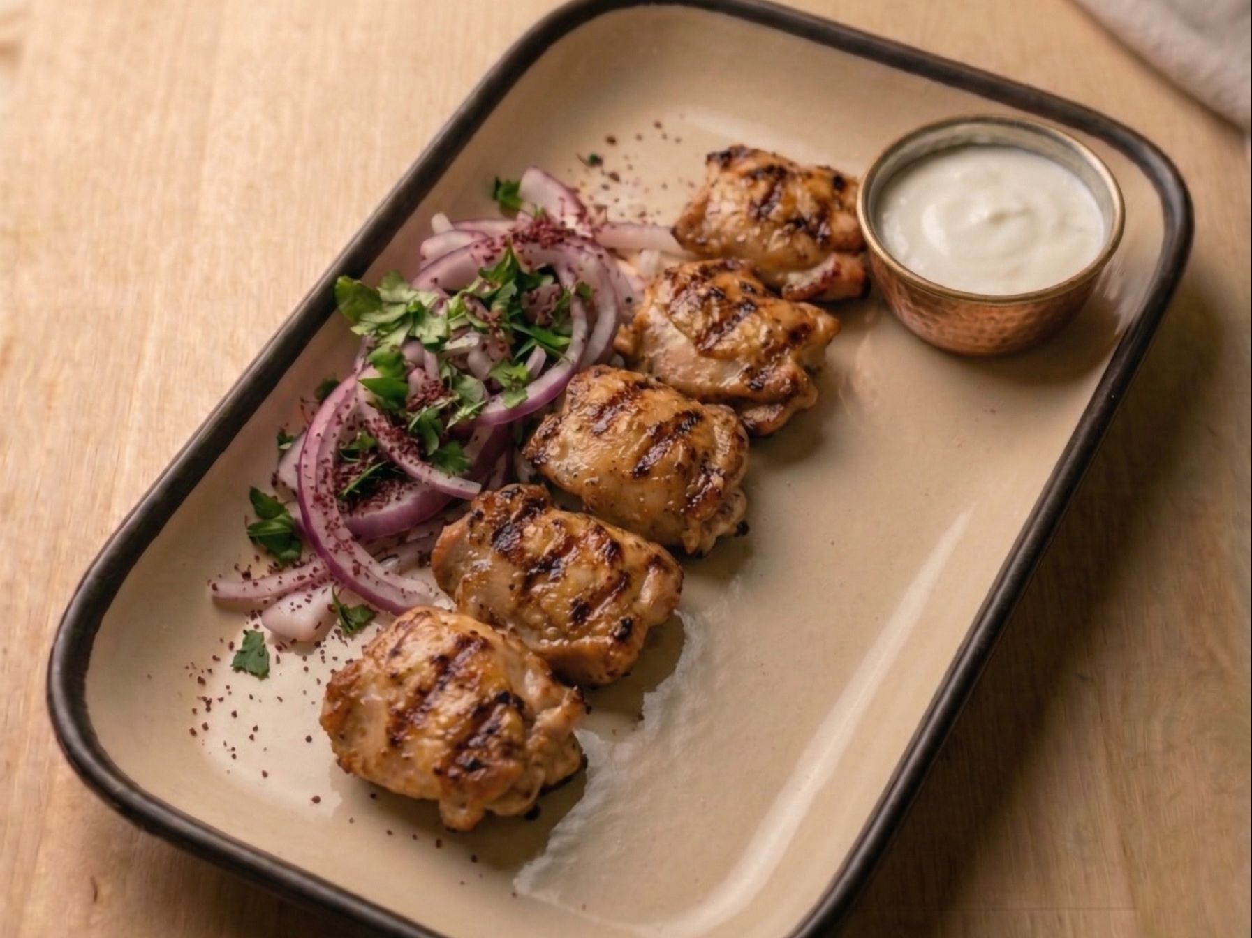 Chicken Thighs Kebab 1 skwr.