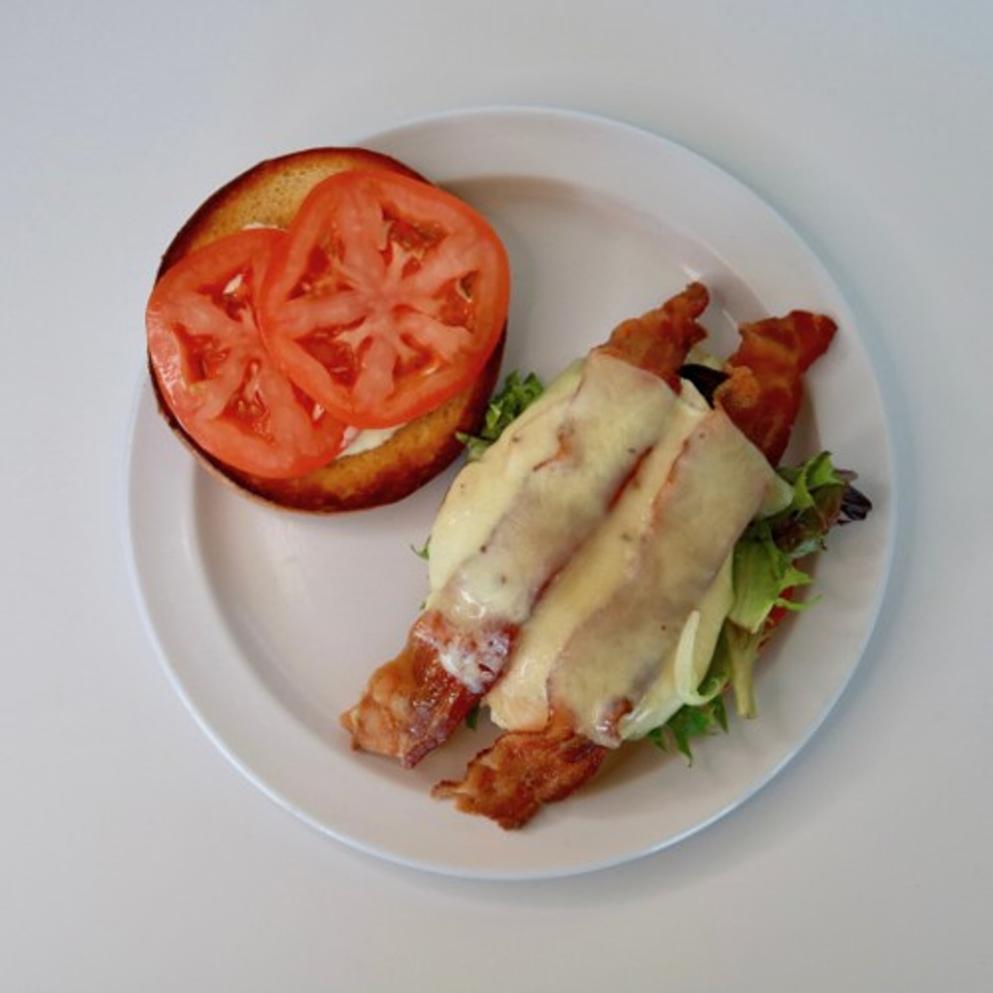 Chicken Bacon Ranch Melt Sandwich