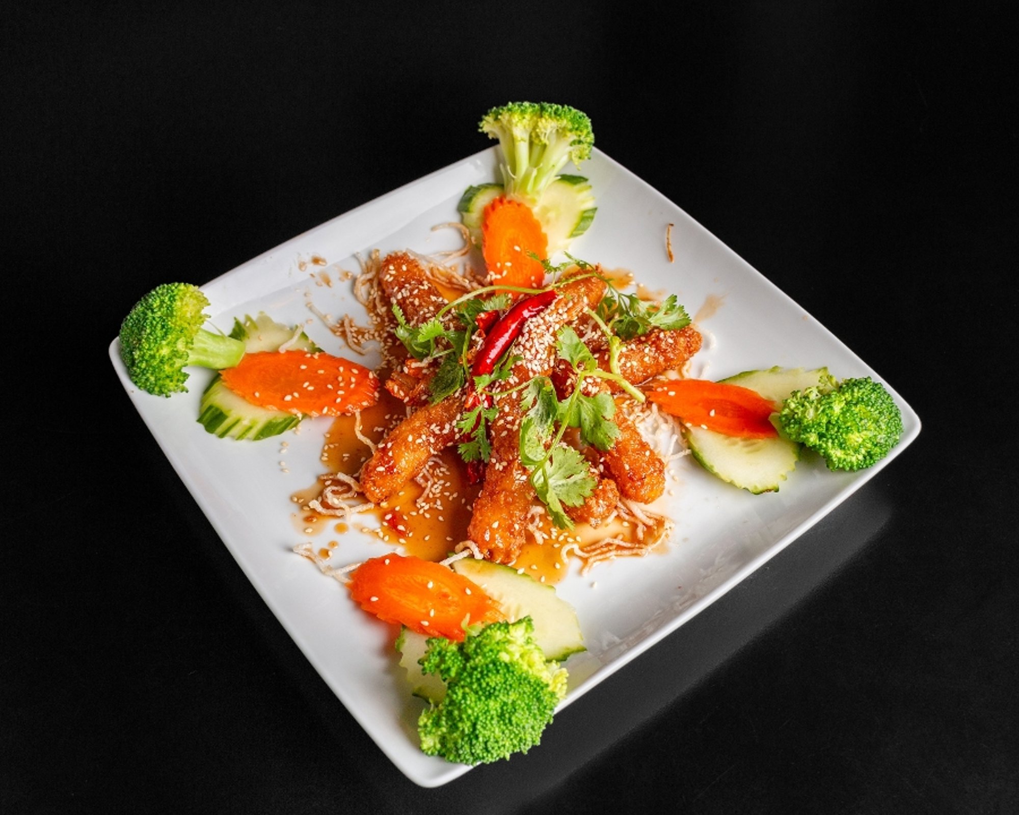 S3. Sesame Shrimp - Tôm Mè