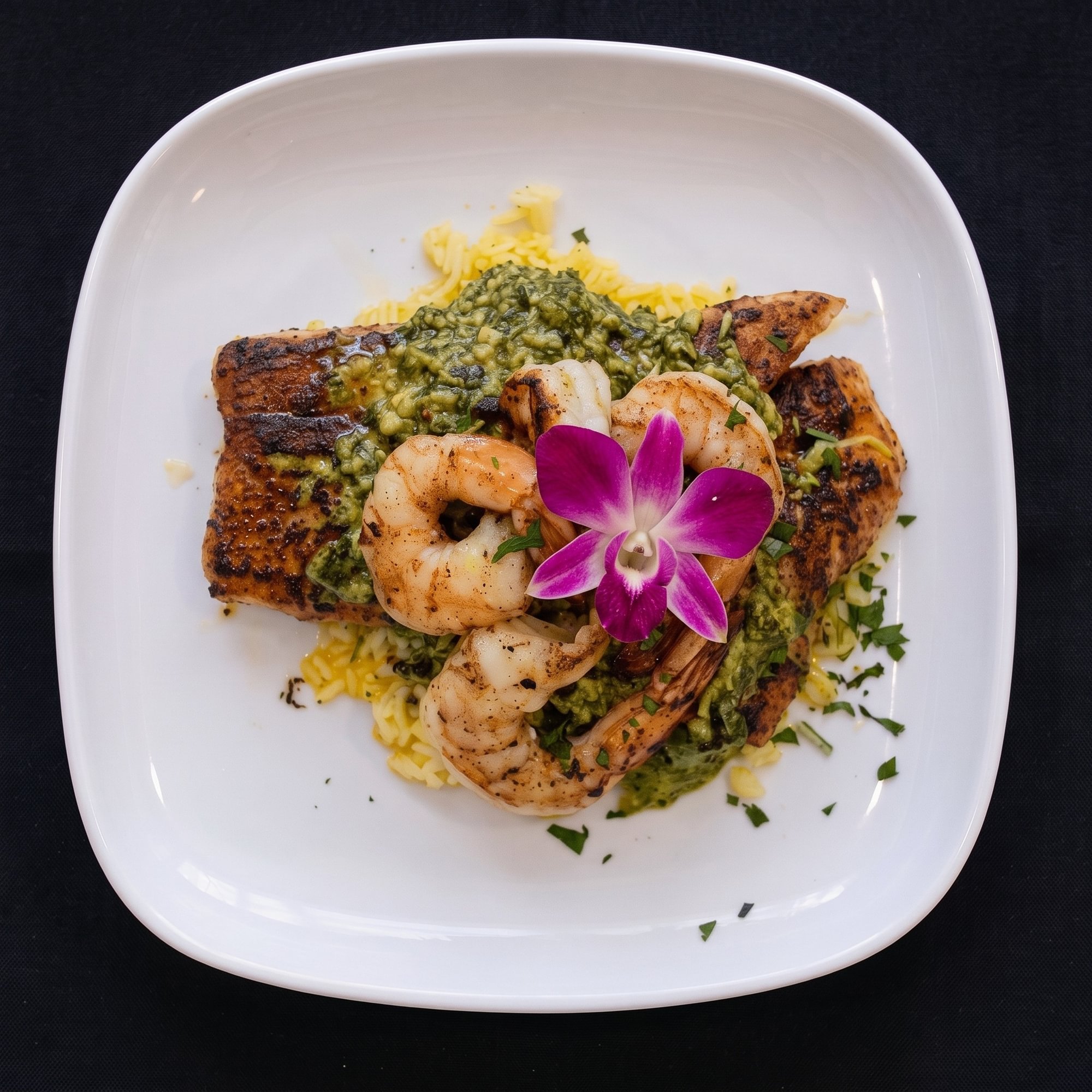 Louisiana Blackened Salmon