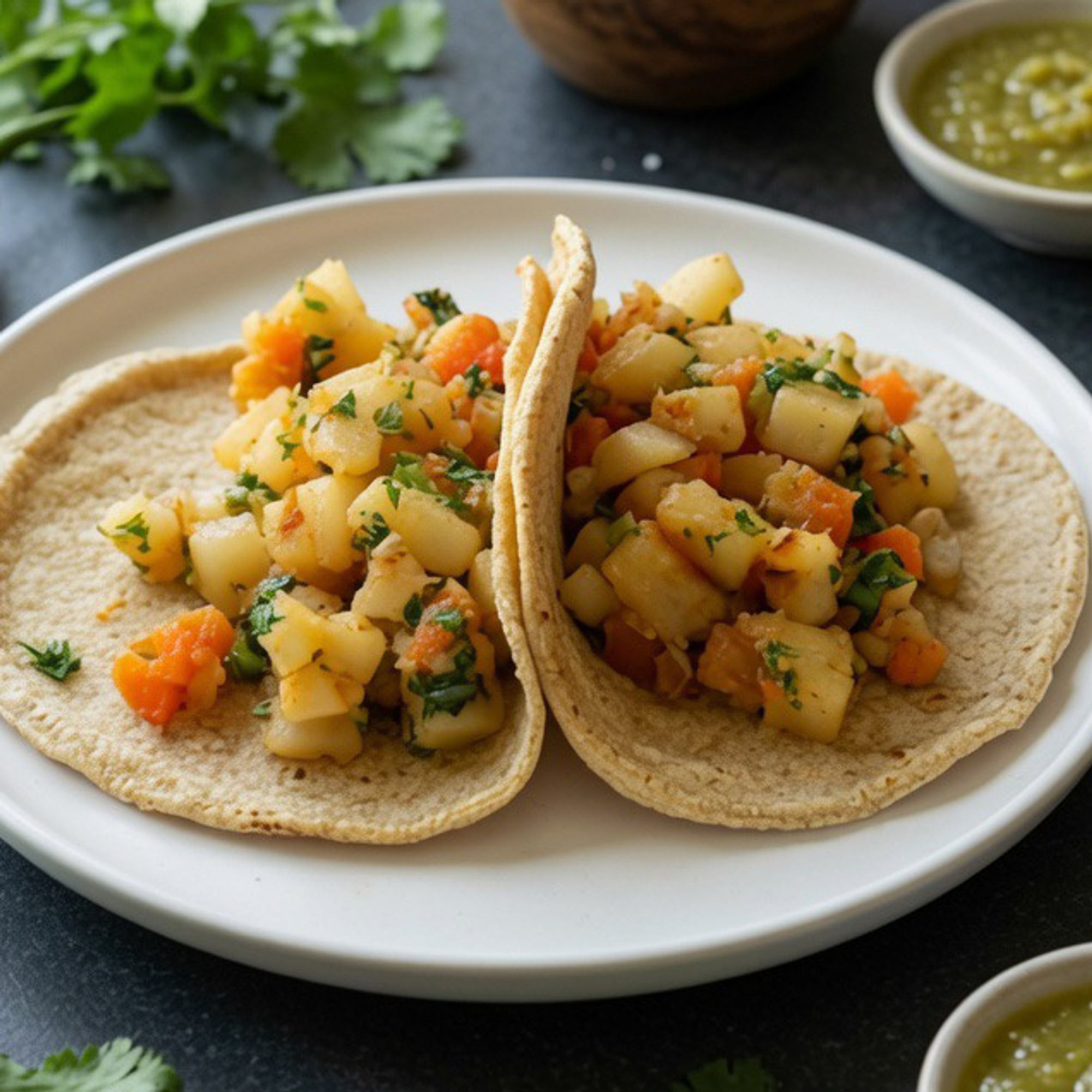 Papa a La Mexicana