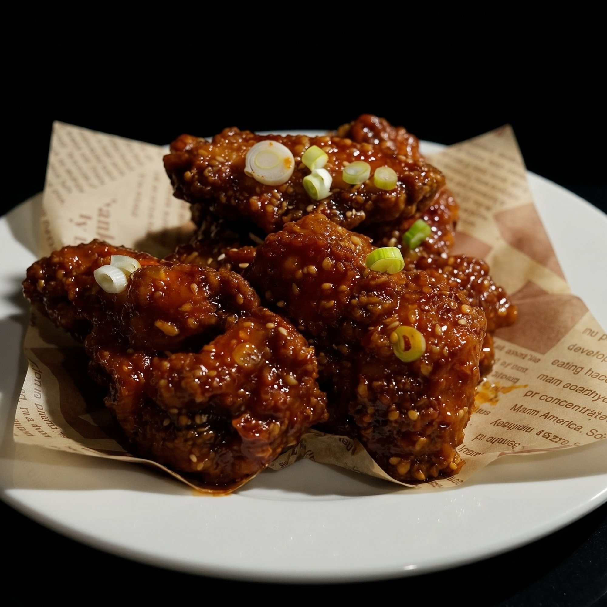 Korean Sweet & Spicy Wings