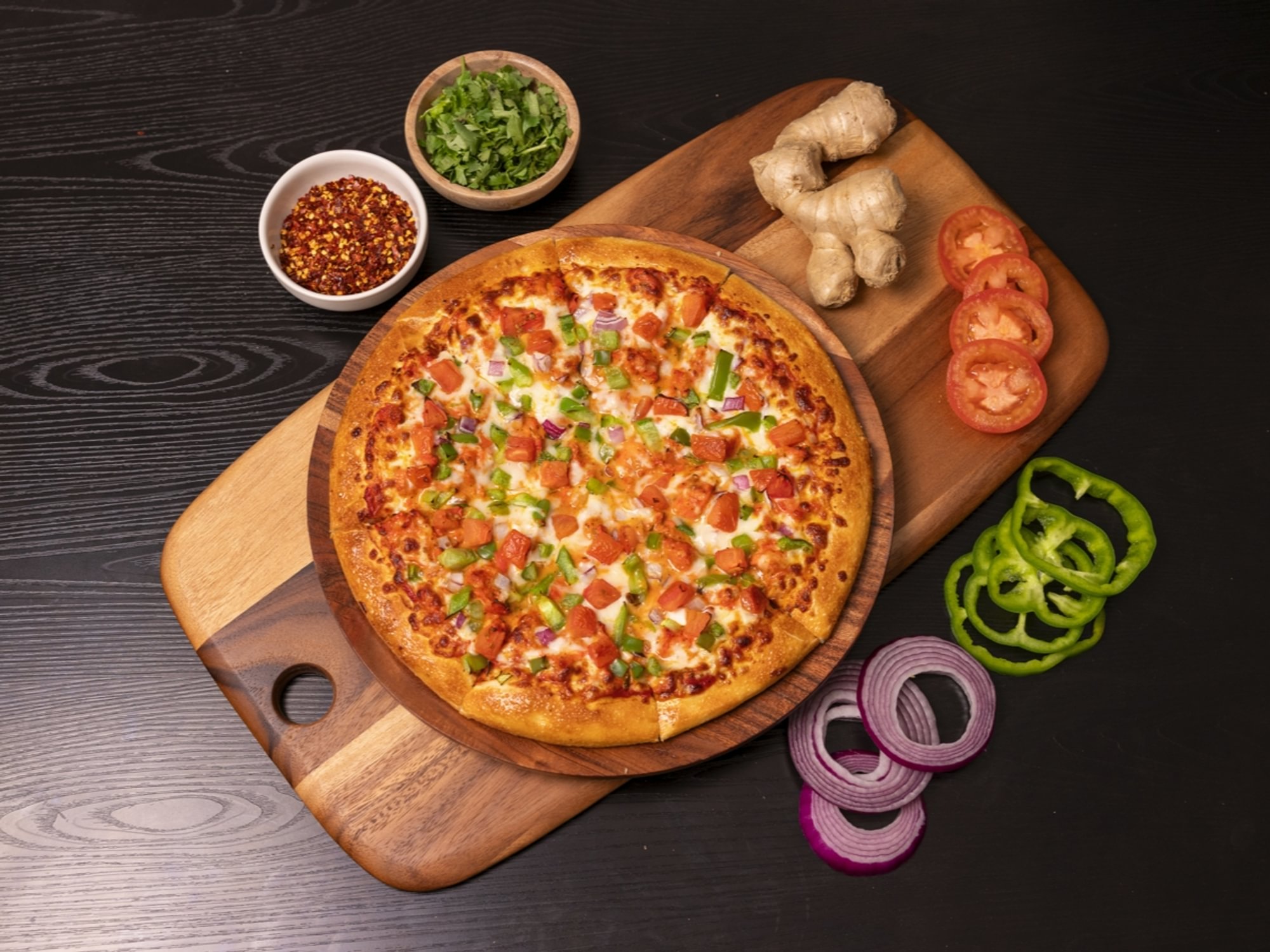 Medium Halal Butter Chicken Pizza
