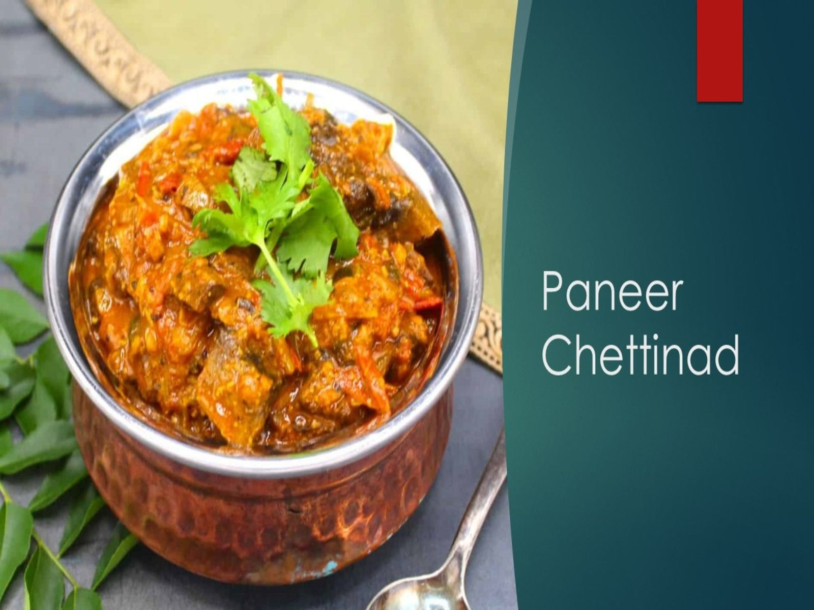 Paneer Chettinad