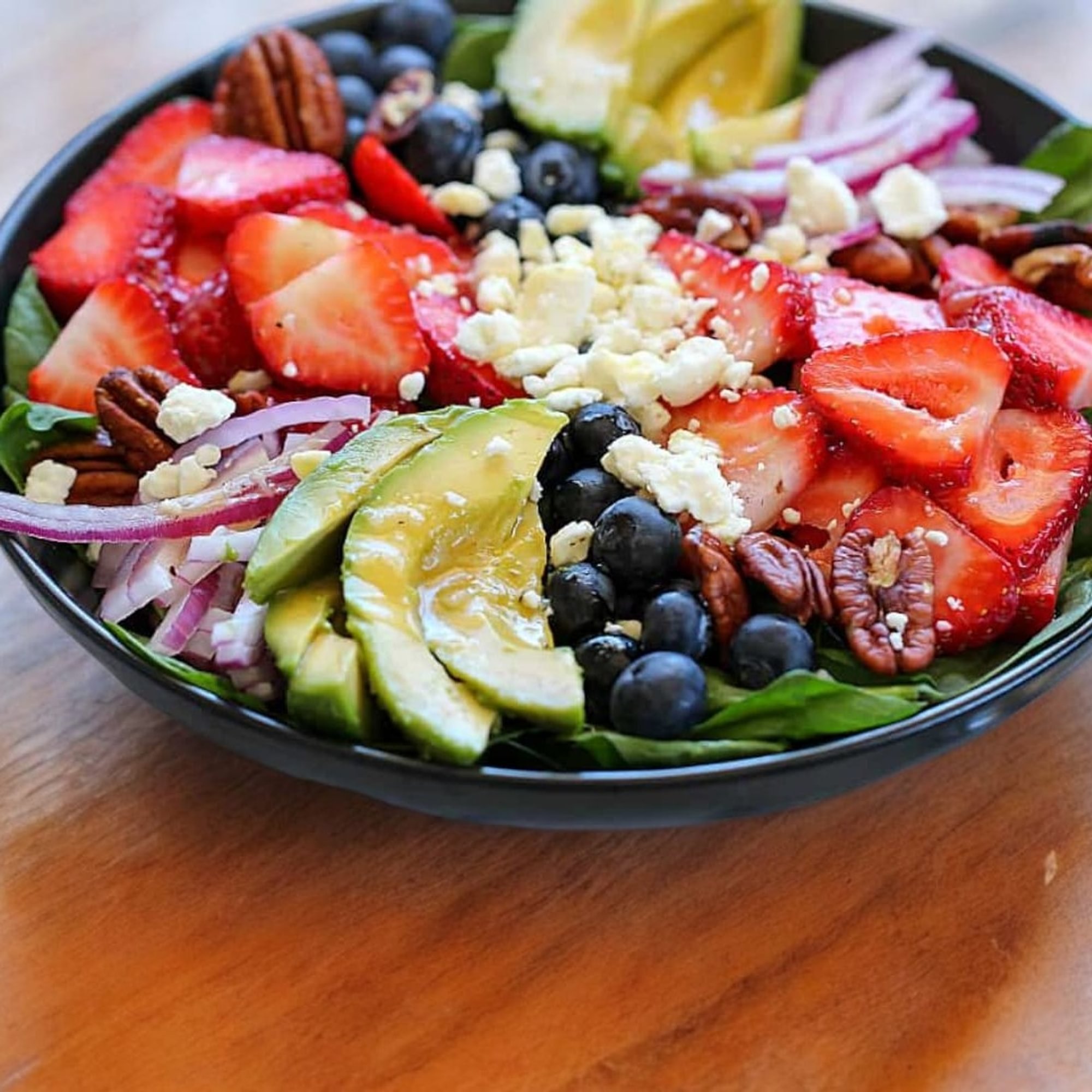 Avocado Berry Salad