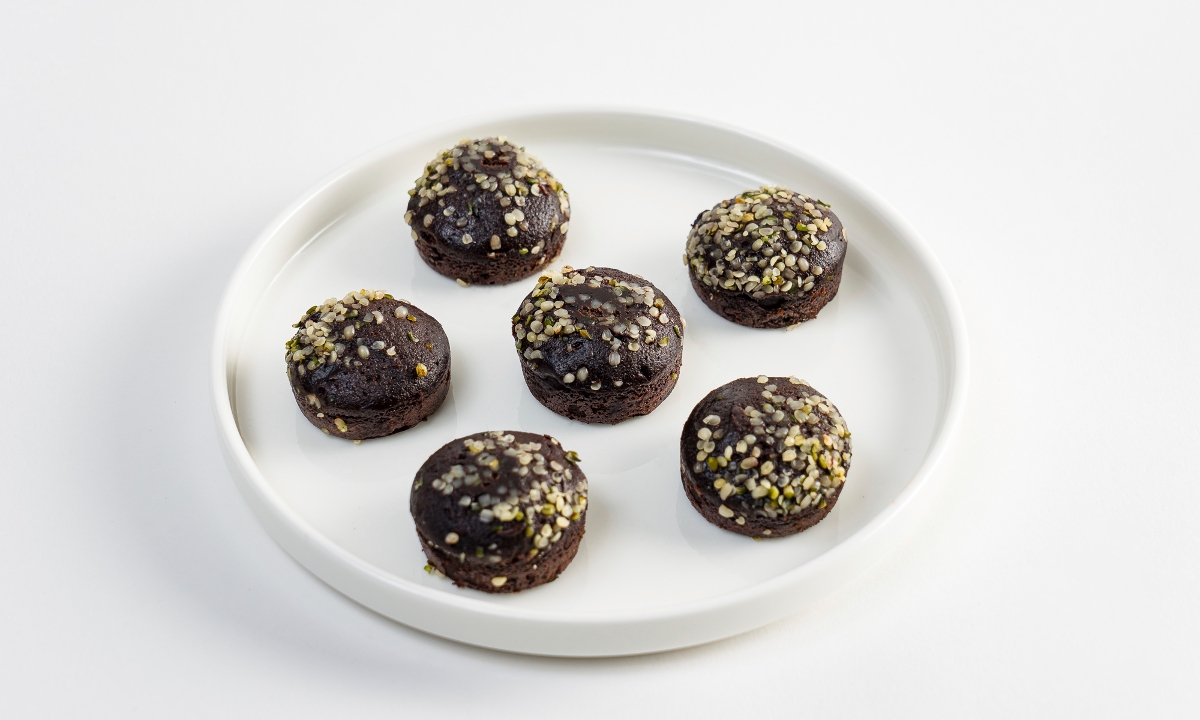 Hemp Brownie Bites