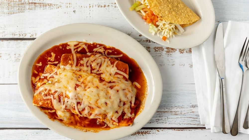 D. One Beef Taco, One Burrito & One Beef Enchilada