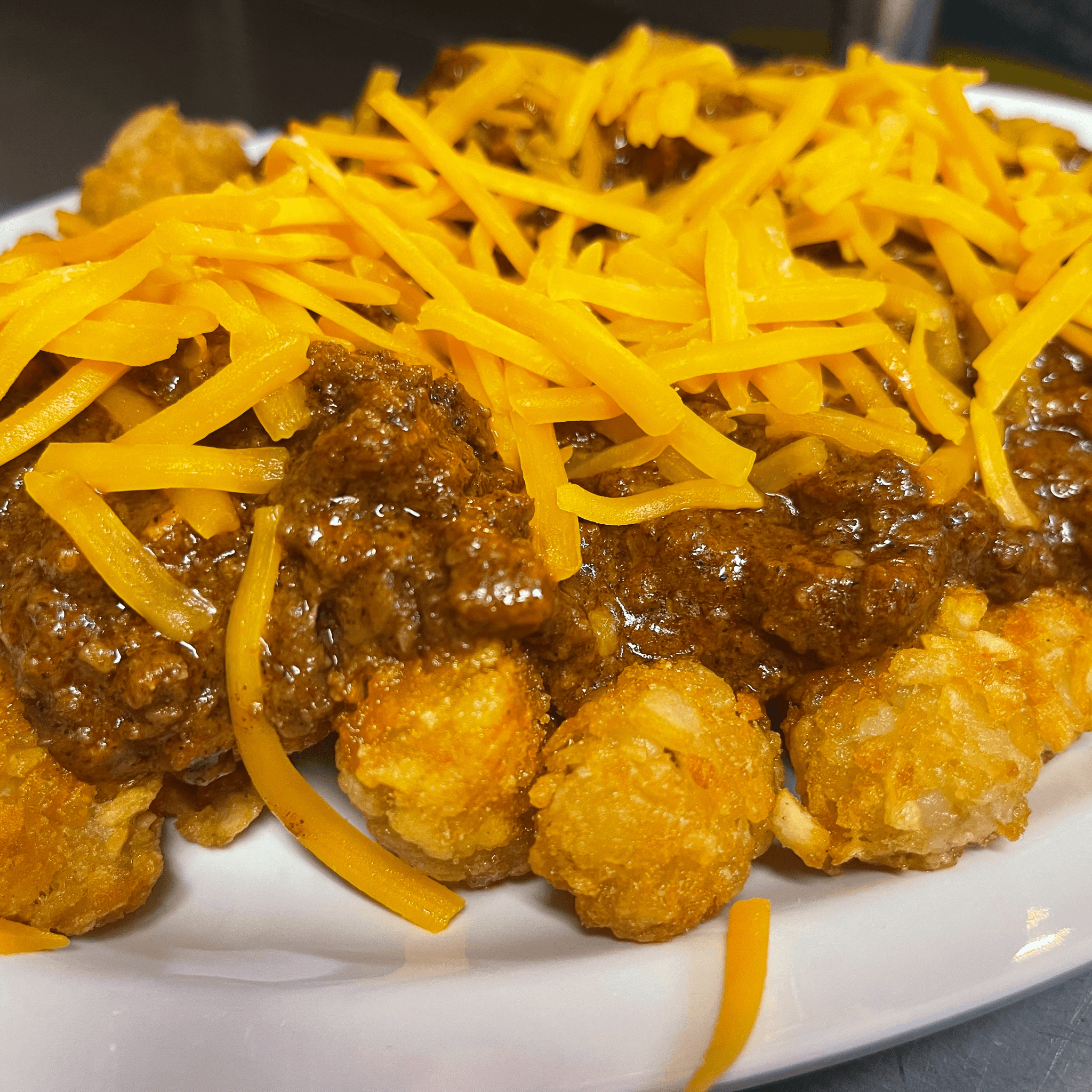 Chili Cheese Tots *Appetizer*
