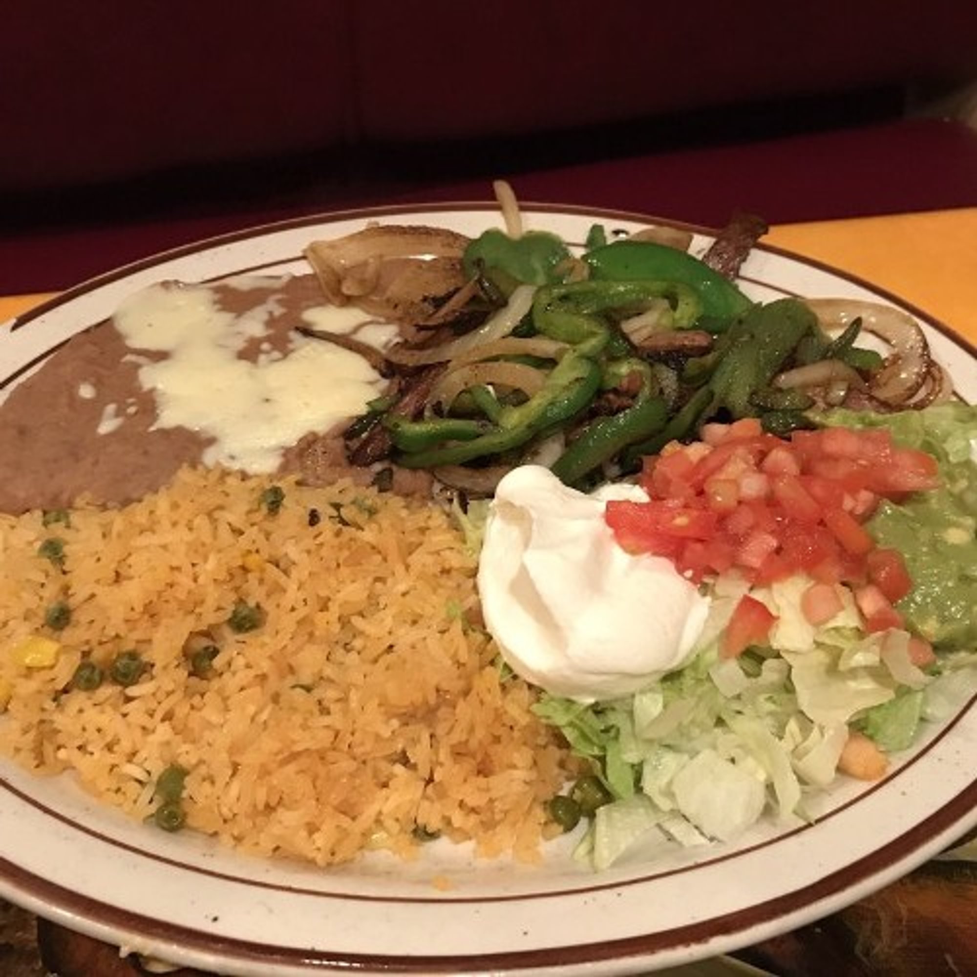 Lunch Fajitas