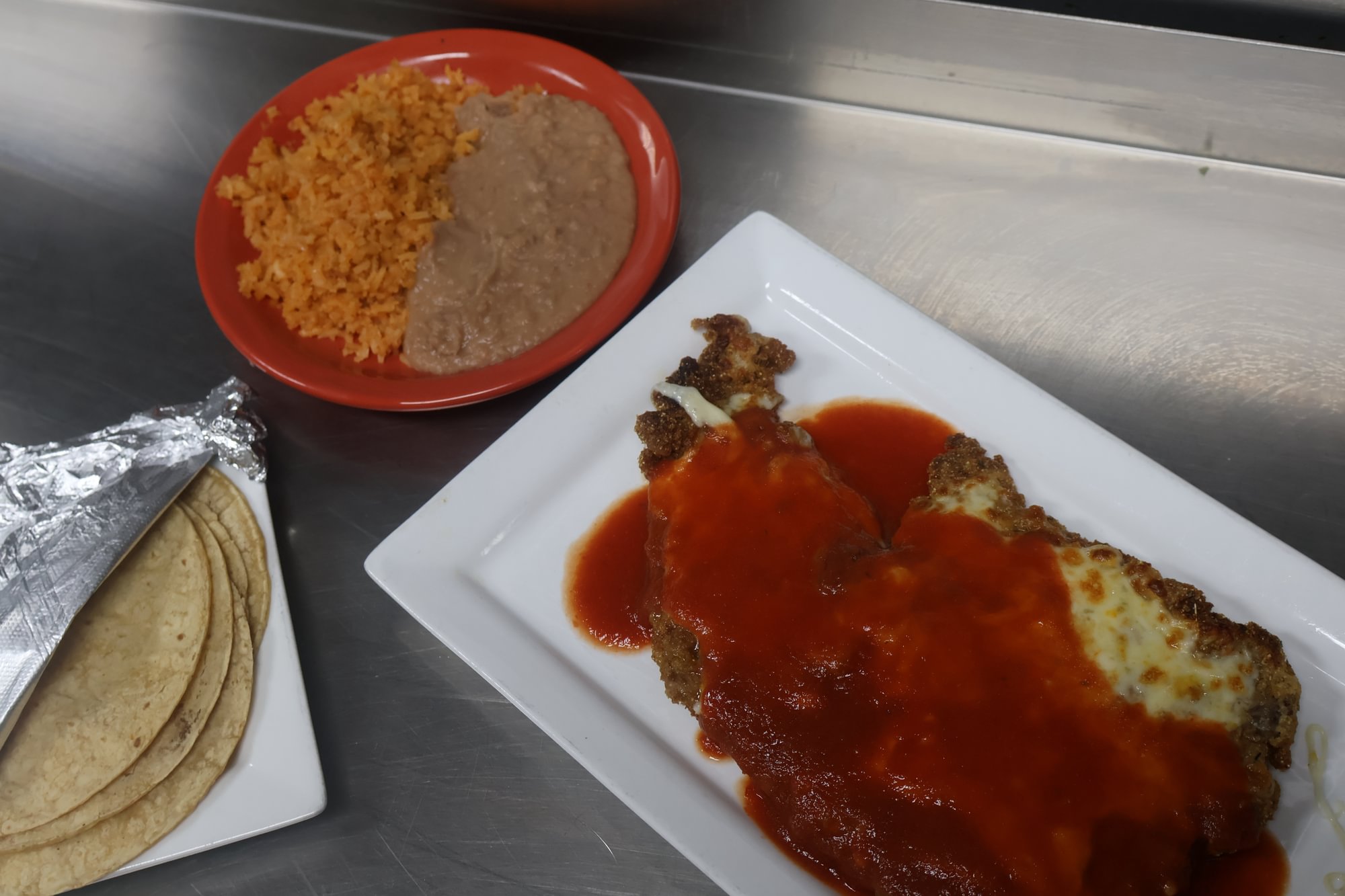 Milanesa a La Mexicana with Chicken